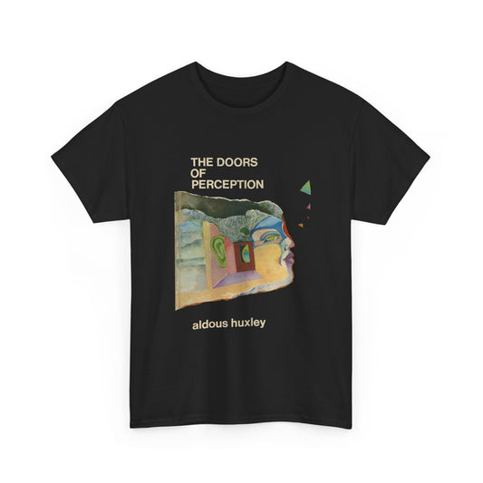 the doors of perception aldous huxley book cover tshirt