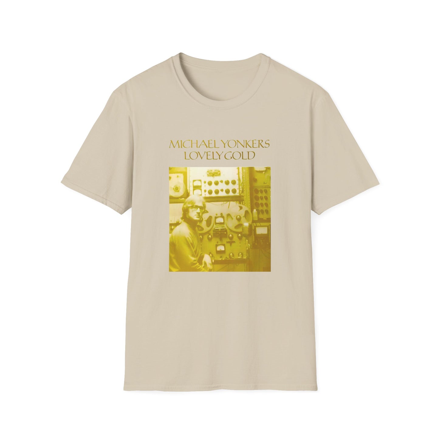 michael yonkers lovely gold album tshirt