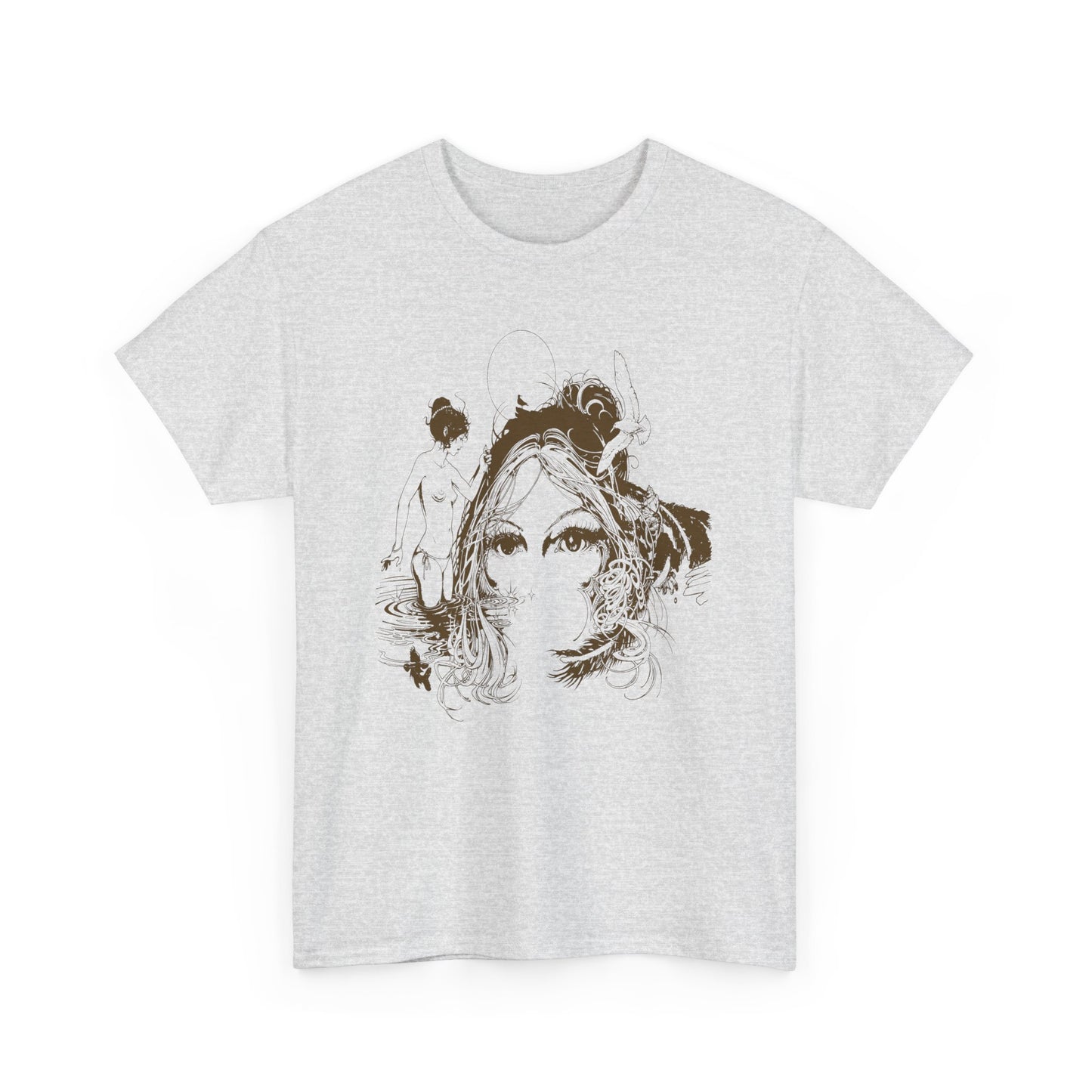 1970s whimsical illustration by bill ogden tshirt