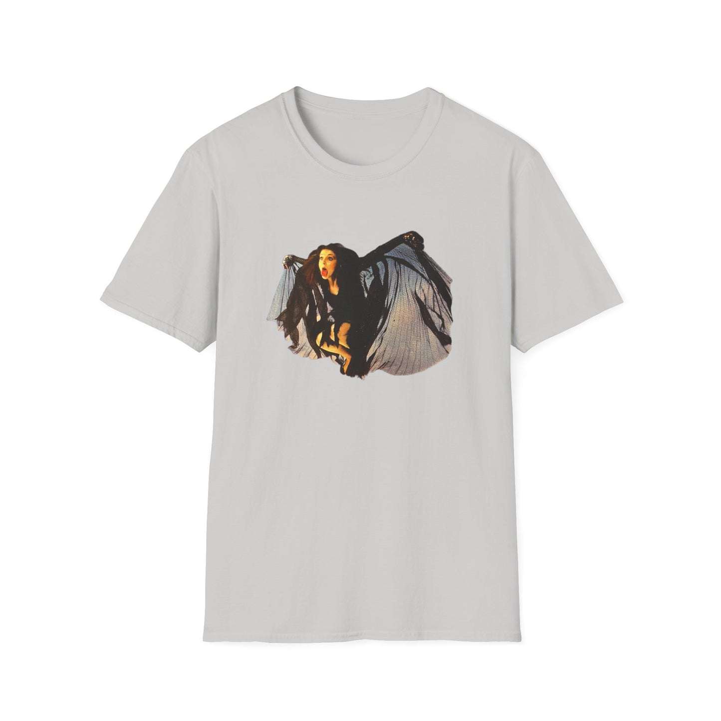 kate bush as a bat on never for ever tshirt