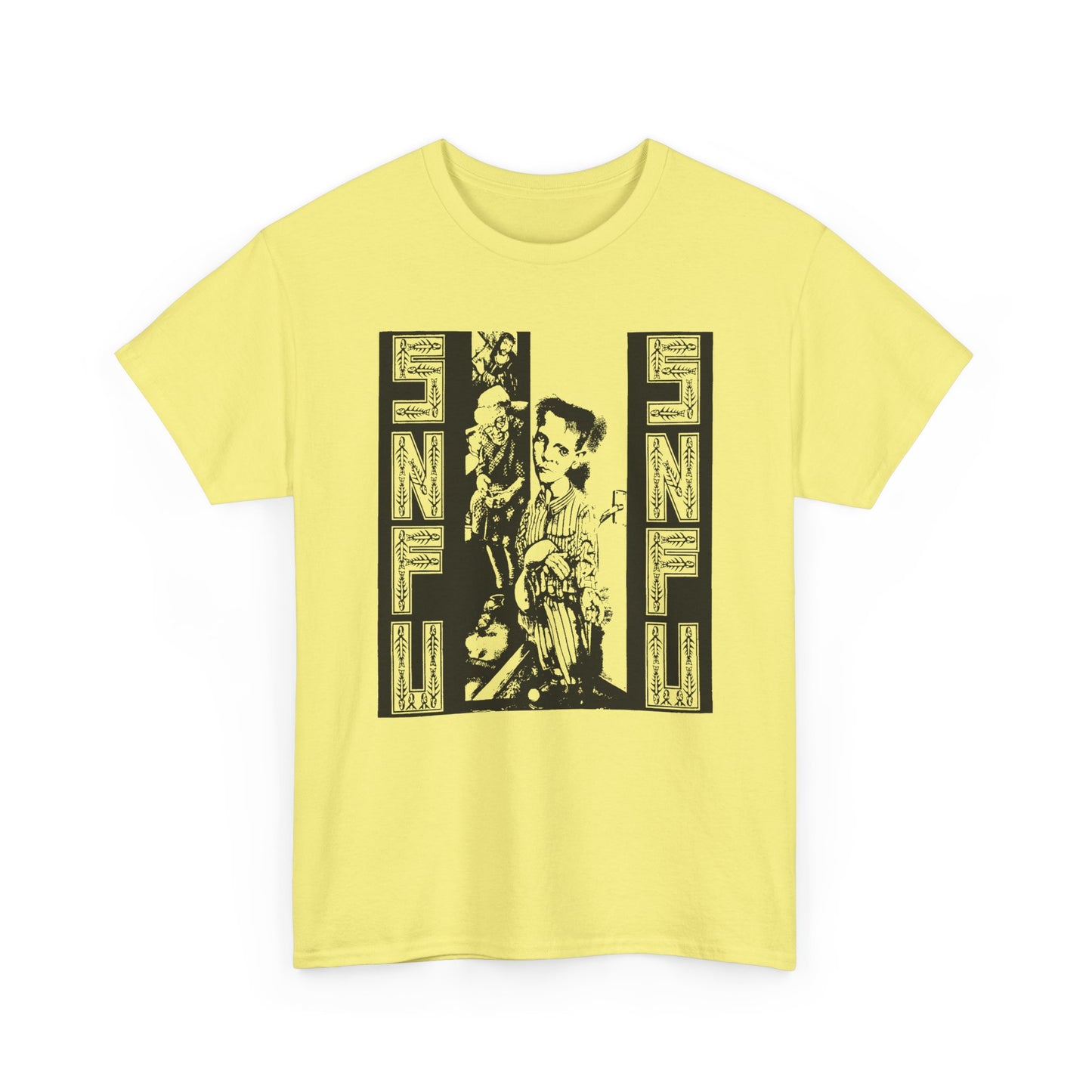1989 snfu show poster 2 custom edit tshirt