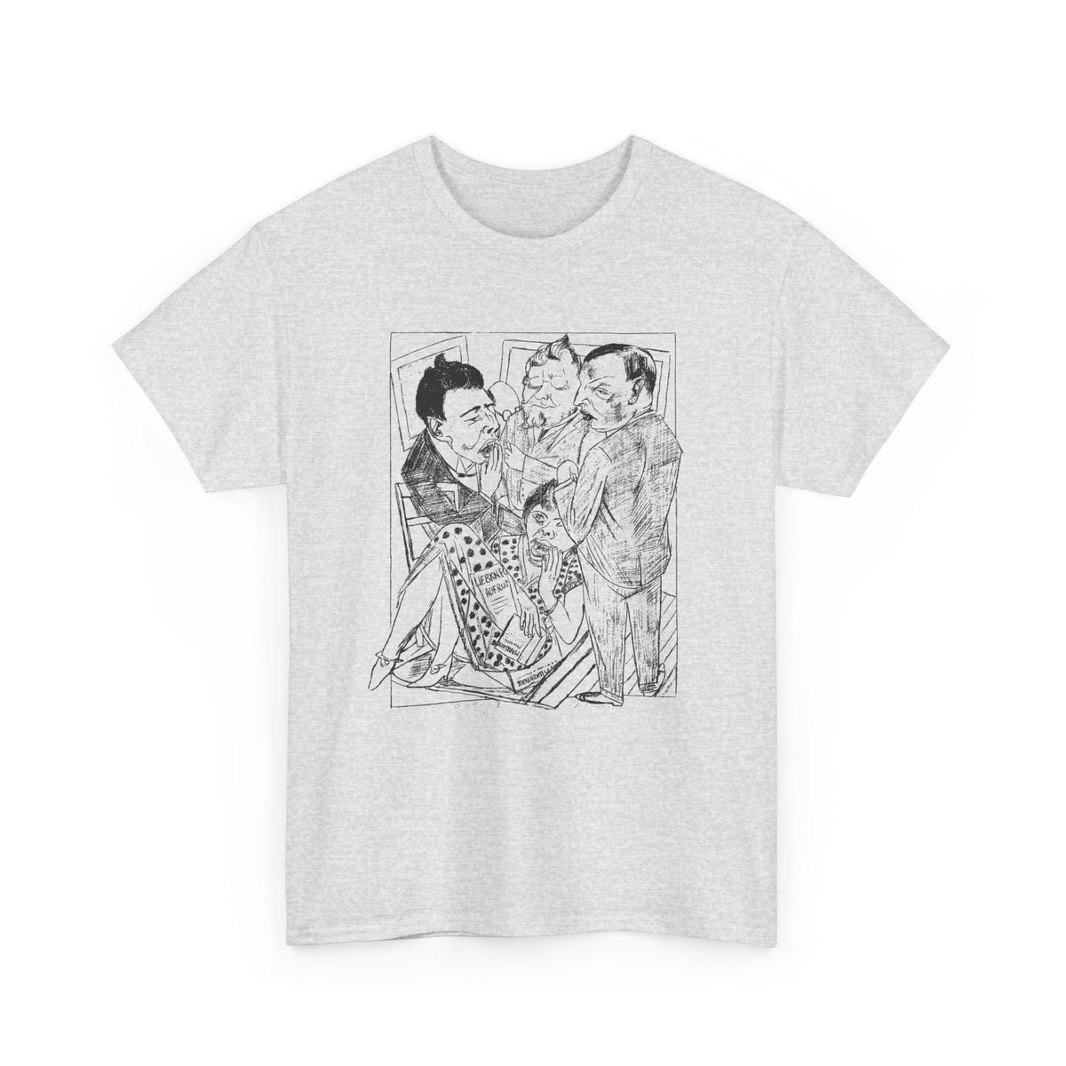 1922 max beckman lithograph  the dissappointed II tshirt