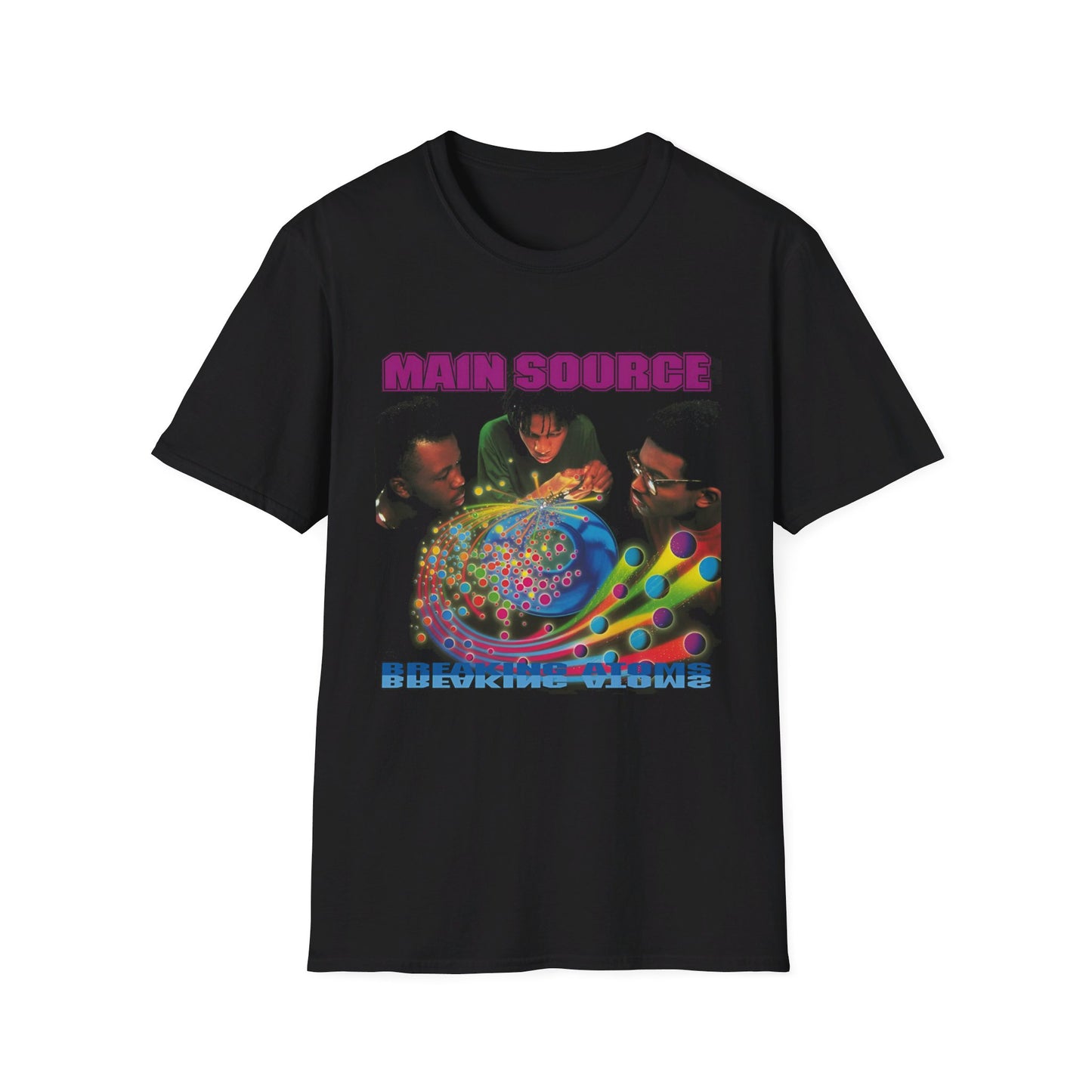 main source 1991 breaking atoms album tshirt