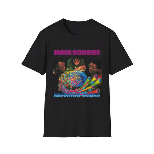 main source 1991 breaking atoms album tshirt