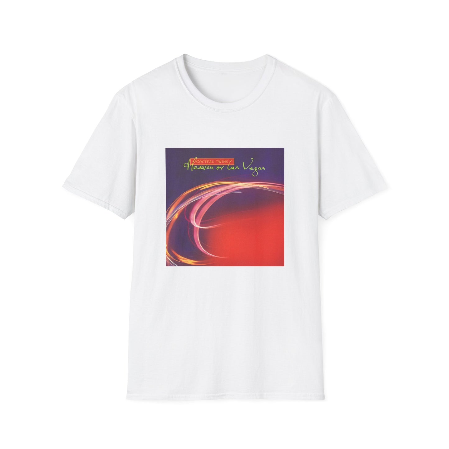 cocteau twins 1990 heaven or las vegas album tshirt