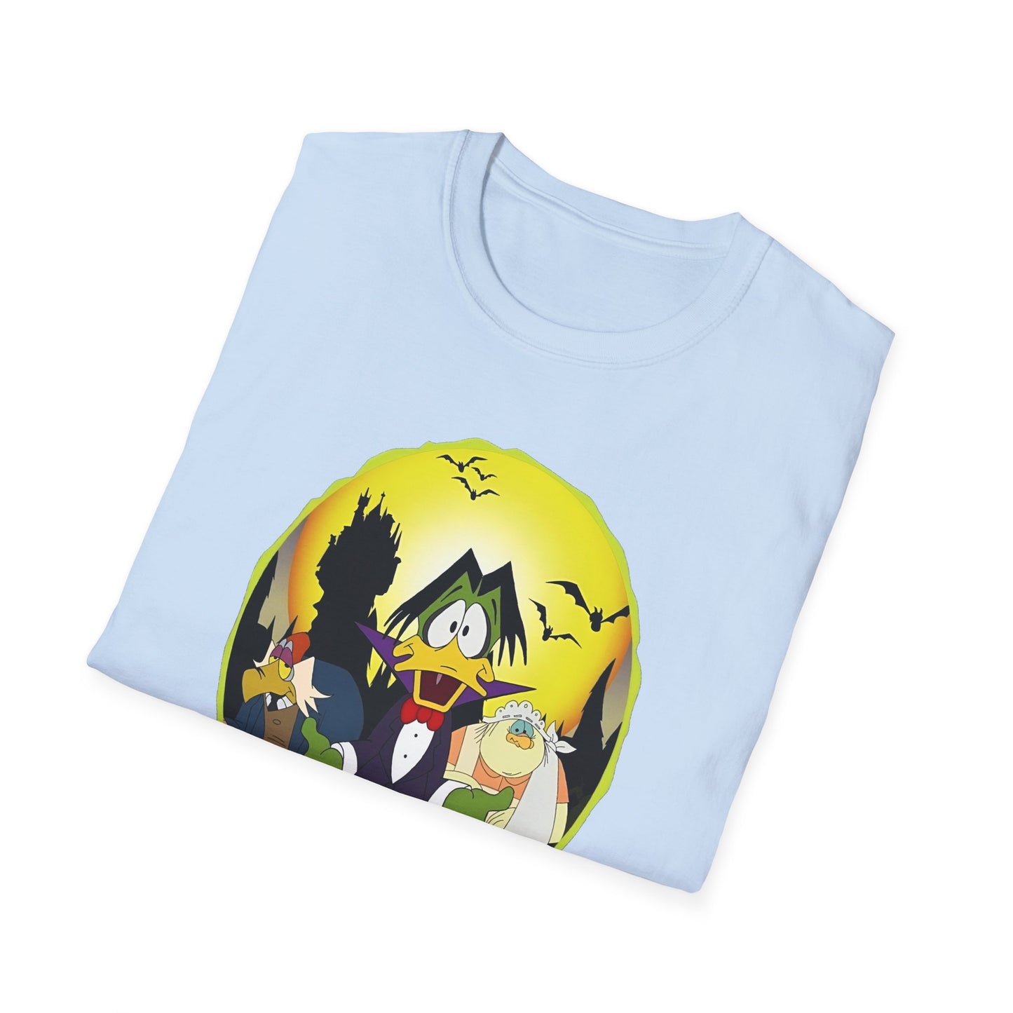 1980s cartoon "count duckula" the vegetarian vampire tshirt