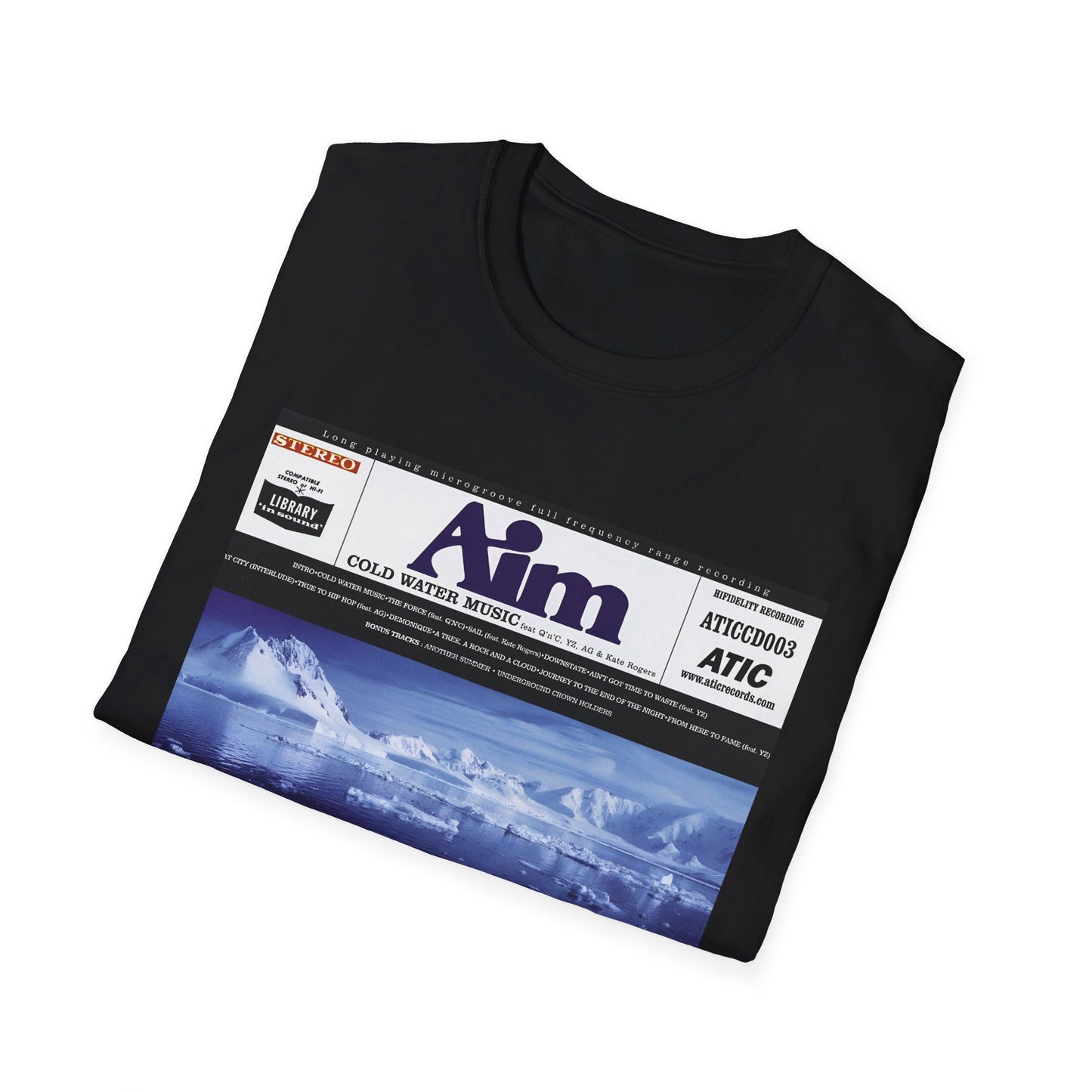 aim 1999 cold water music album tshirt