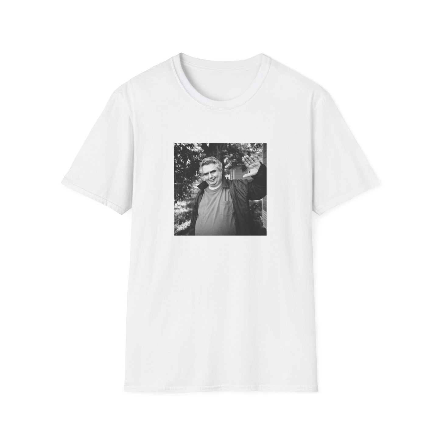daniel johnston waving hello tshirt