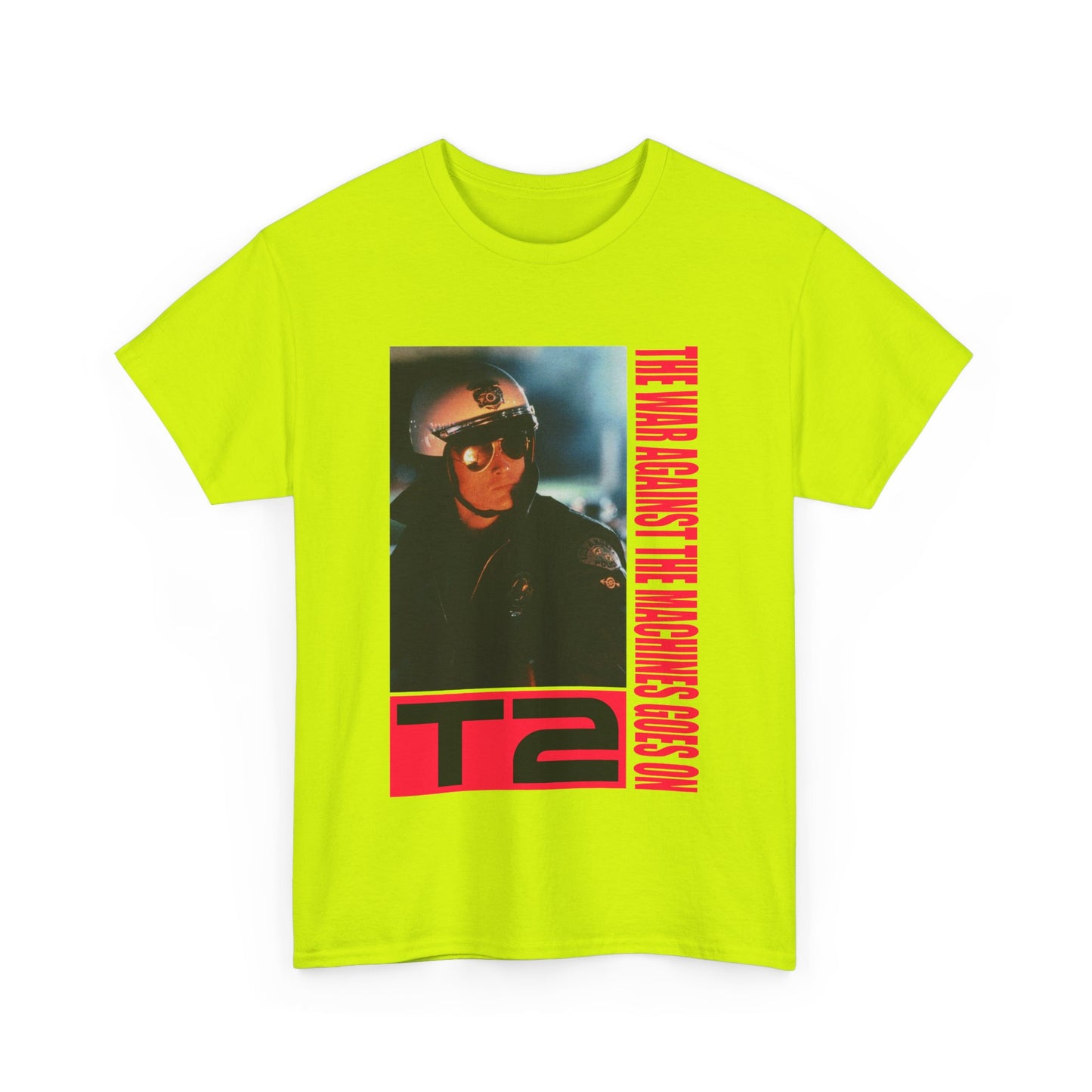 terminator 2 custom fan art version of vintage tshirt