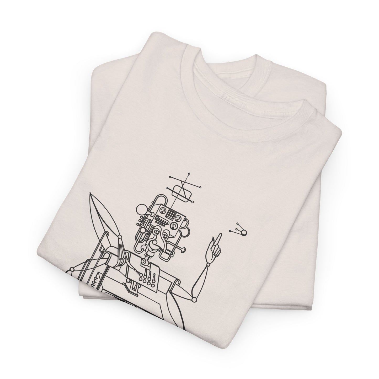 1962 illustration by piotr labuzek aka baro reproduction tshirt