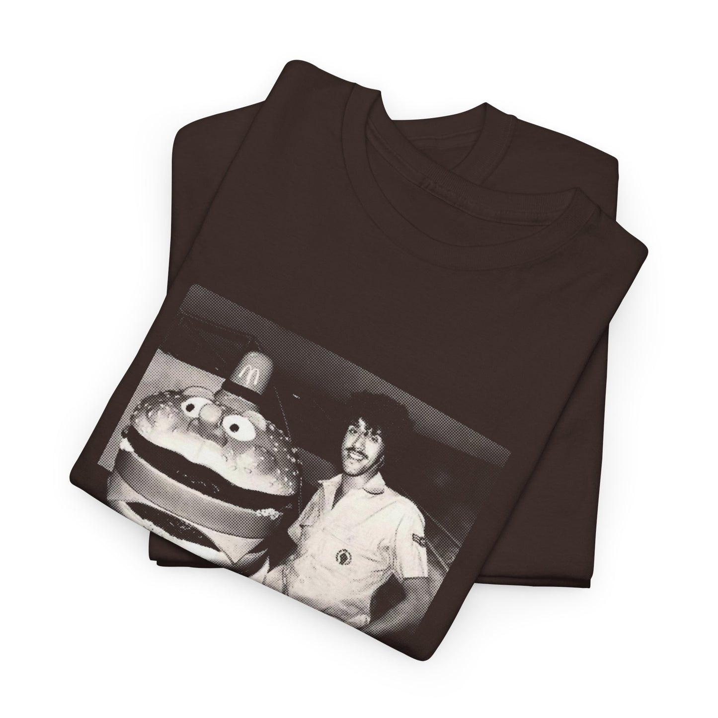 phil lynott and popular burger character photo tshirt