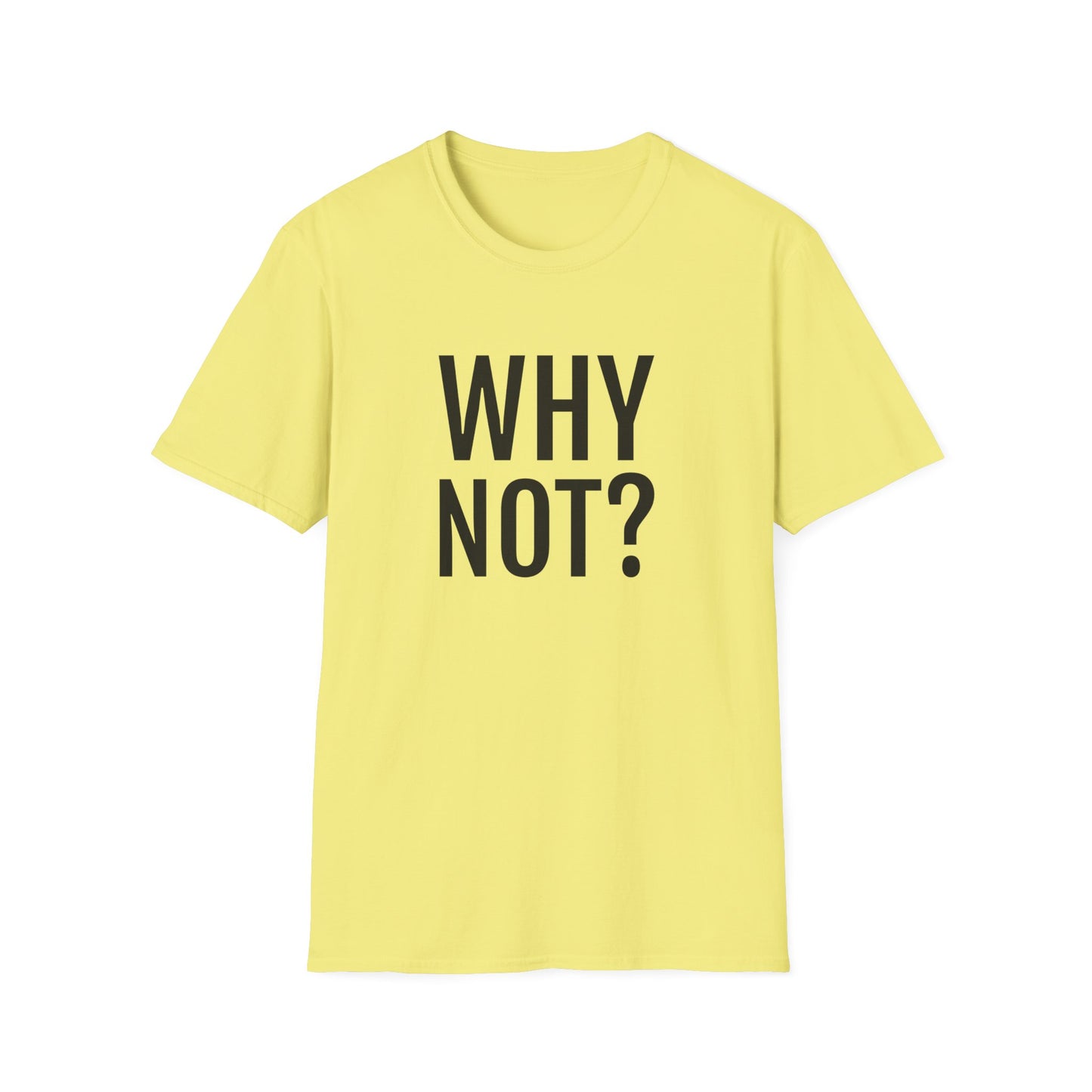 why not? tshirt