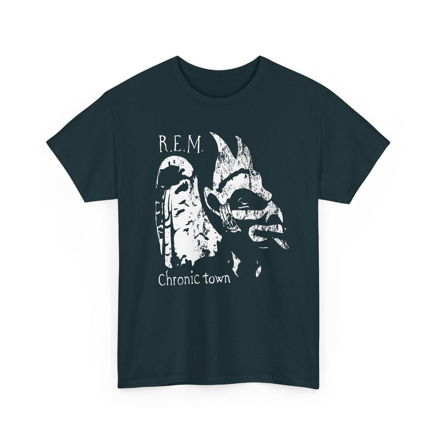 r.e.m. 1982 chronic town album cover fan art tshirt