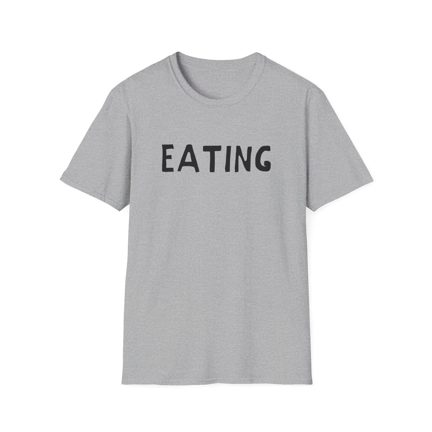eating hand drawn font tshirt