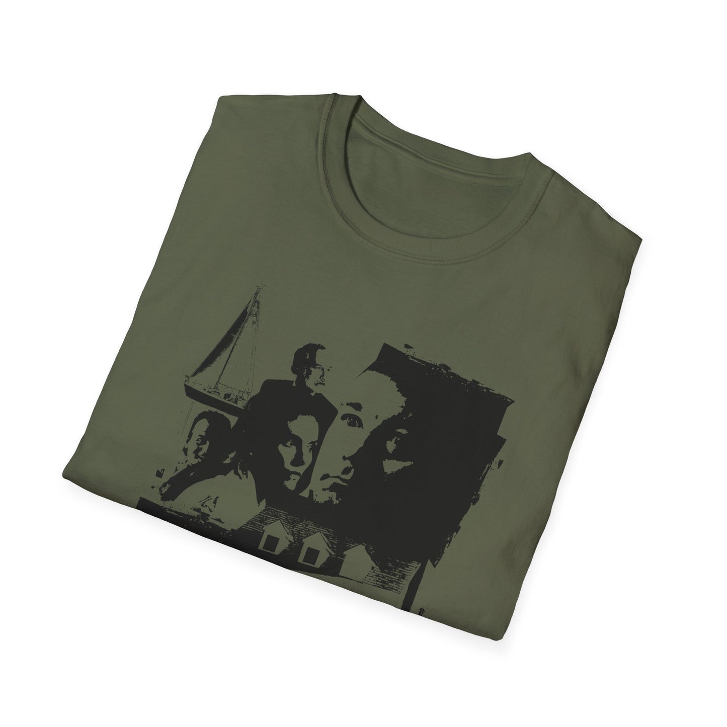 what about bob? 1991 family comedy movie fan art scary collage tshirt