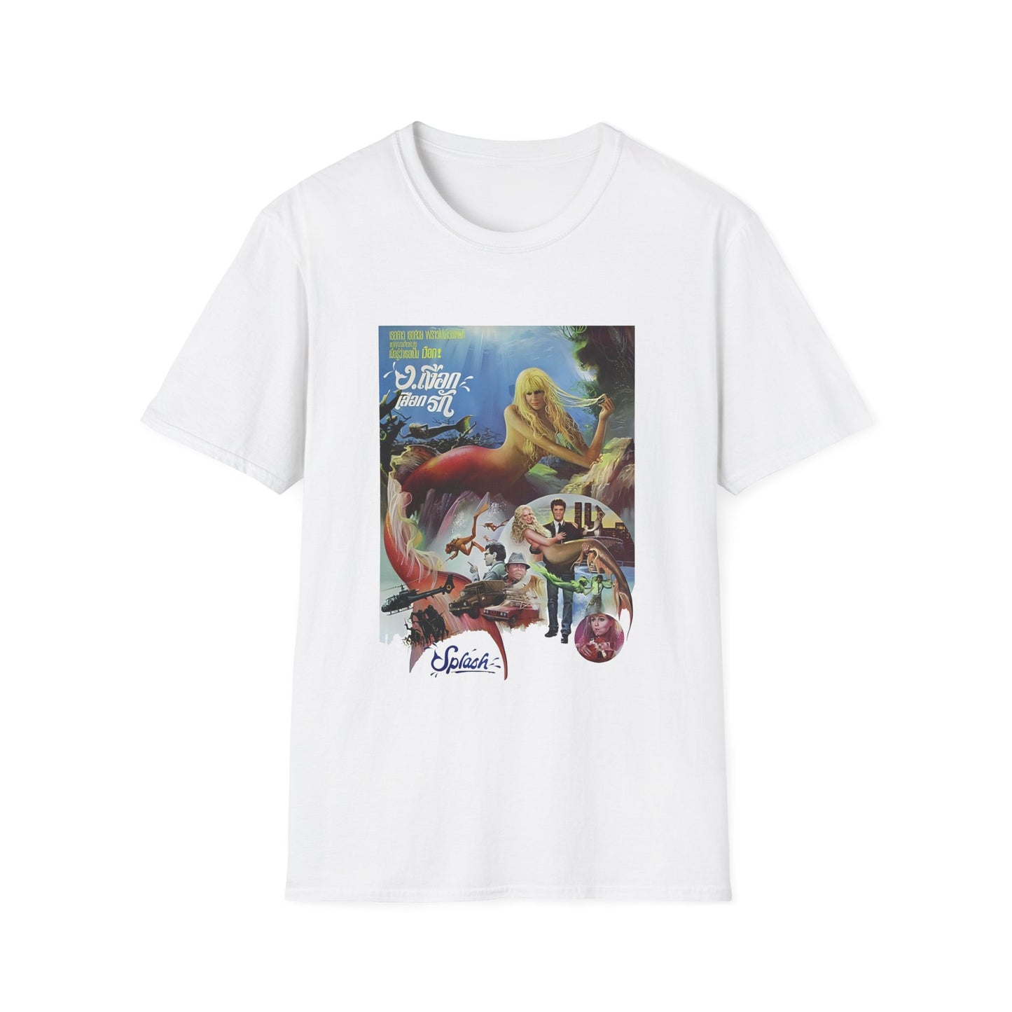 1984 thai splash movie poster tshirt