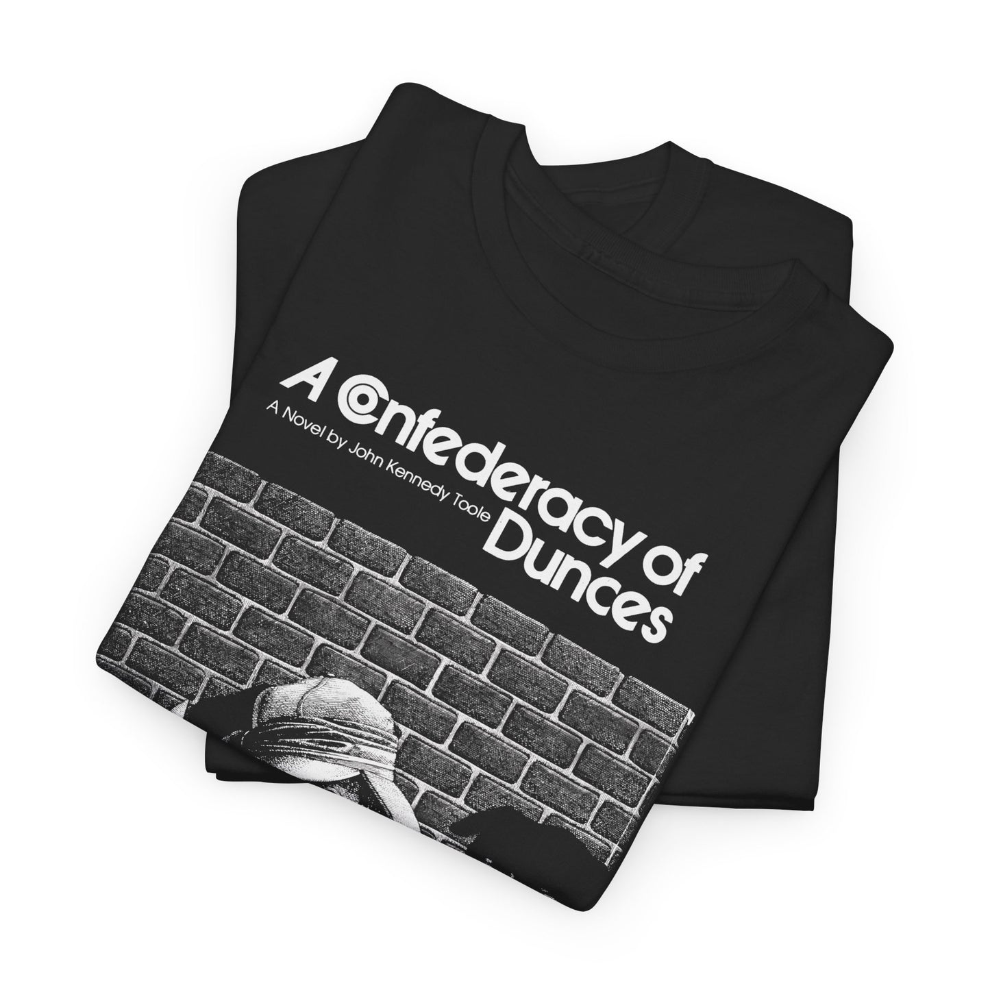 a confederacy of dunces john kennedy toole book cover tshirt