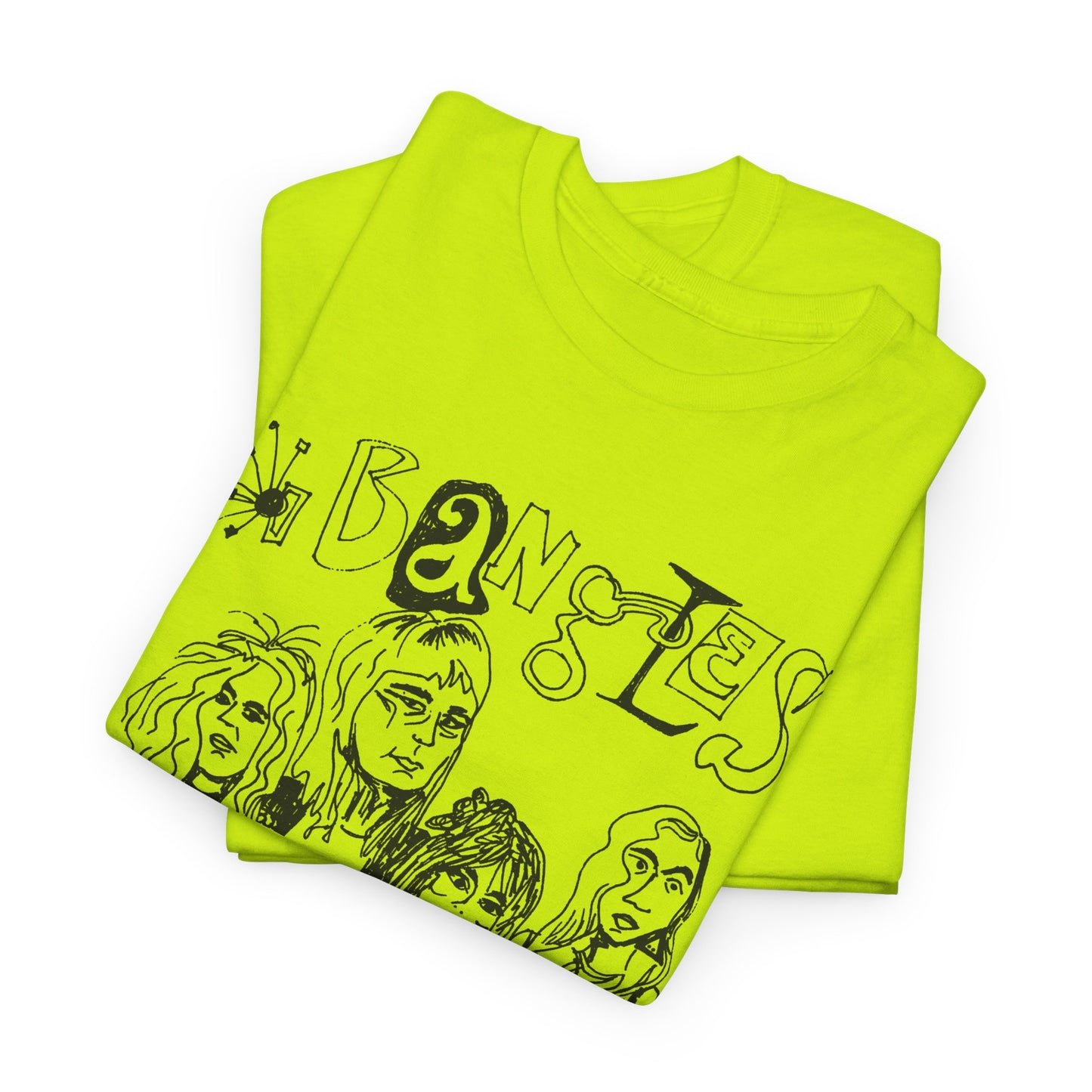 the bangles band original drawing tshirt
