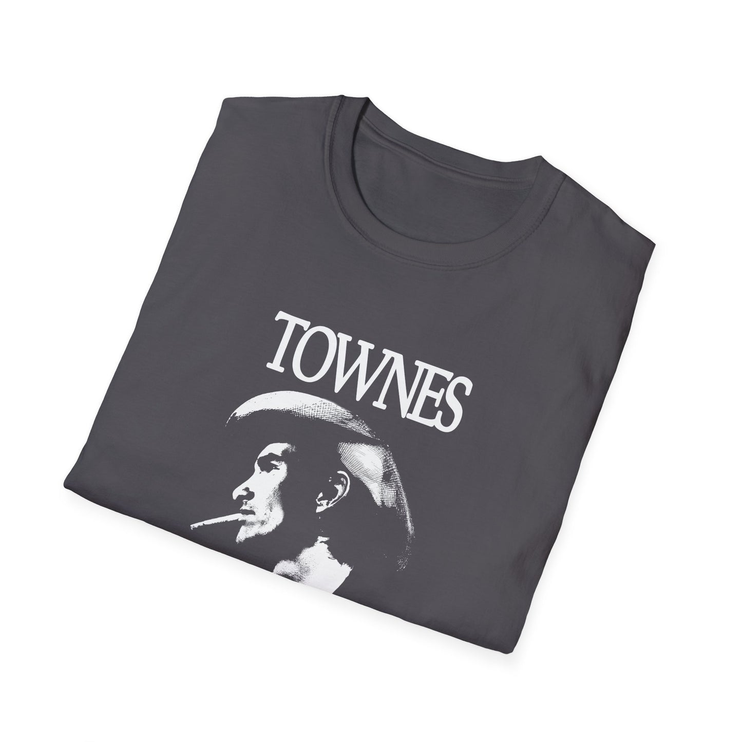 townes van zandt stencil fan art tshirt