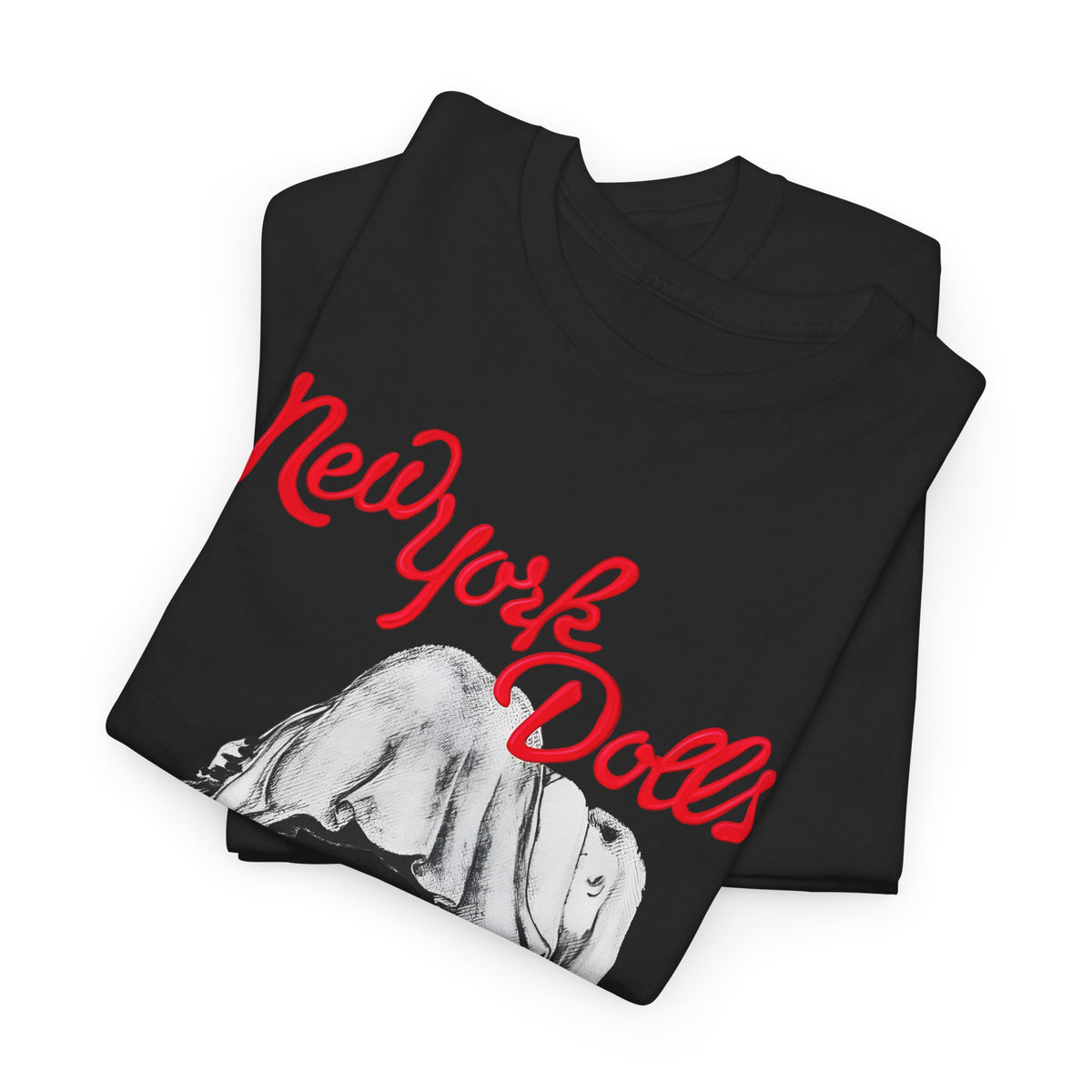 vintage new york dolls reproduction tshirt