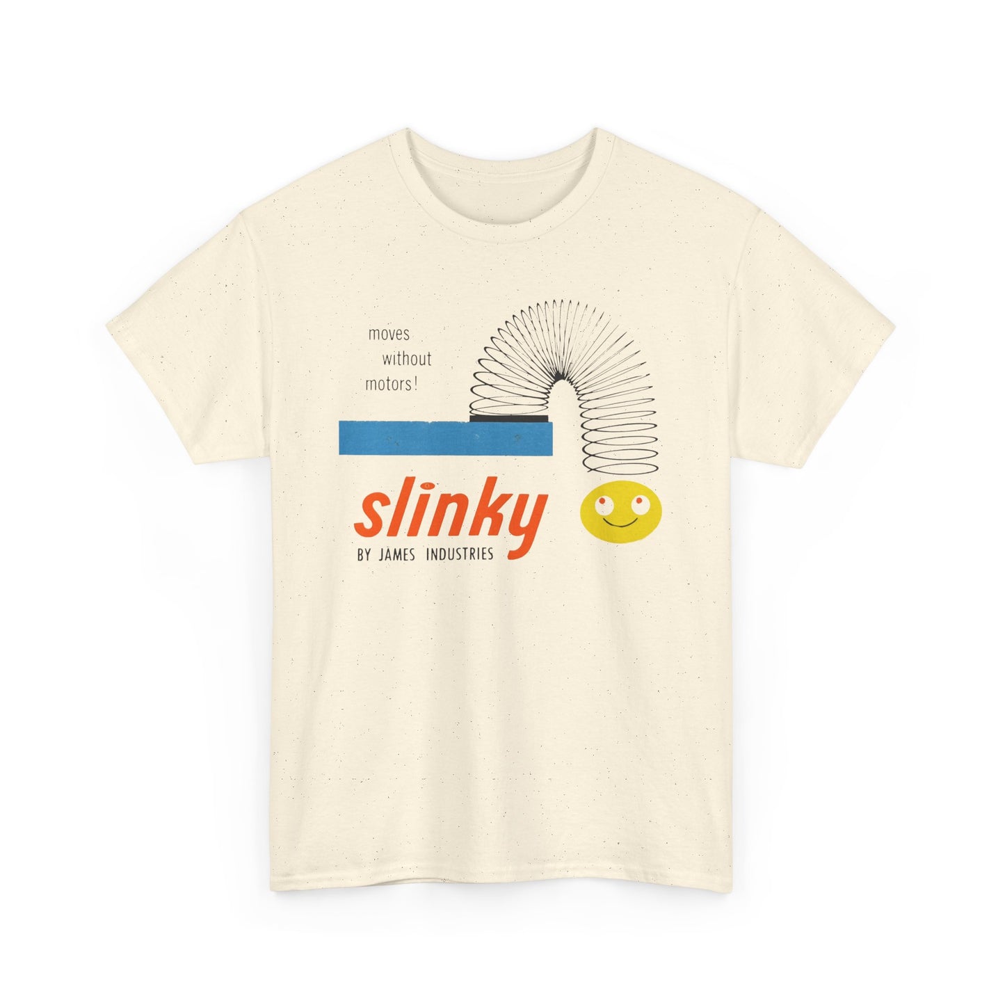 slinky 1960s vintage packaging tshirt