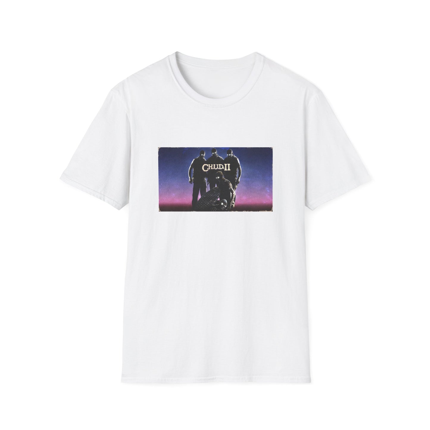 1989 C.H.U.D. II: bud the C.H.U.D movie poster tshirt