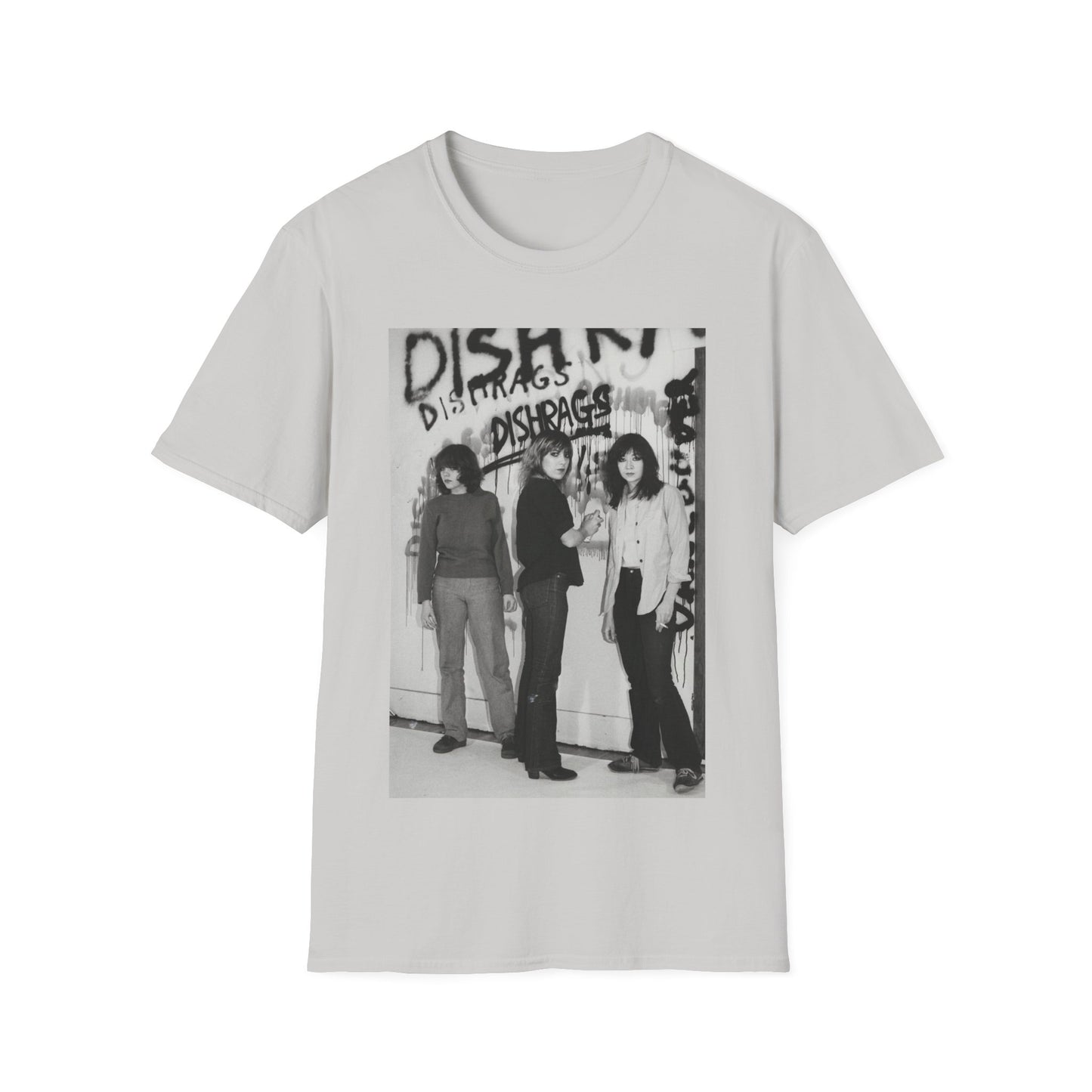 canadian punk band the dishrags photo tshirt