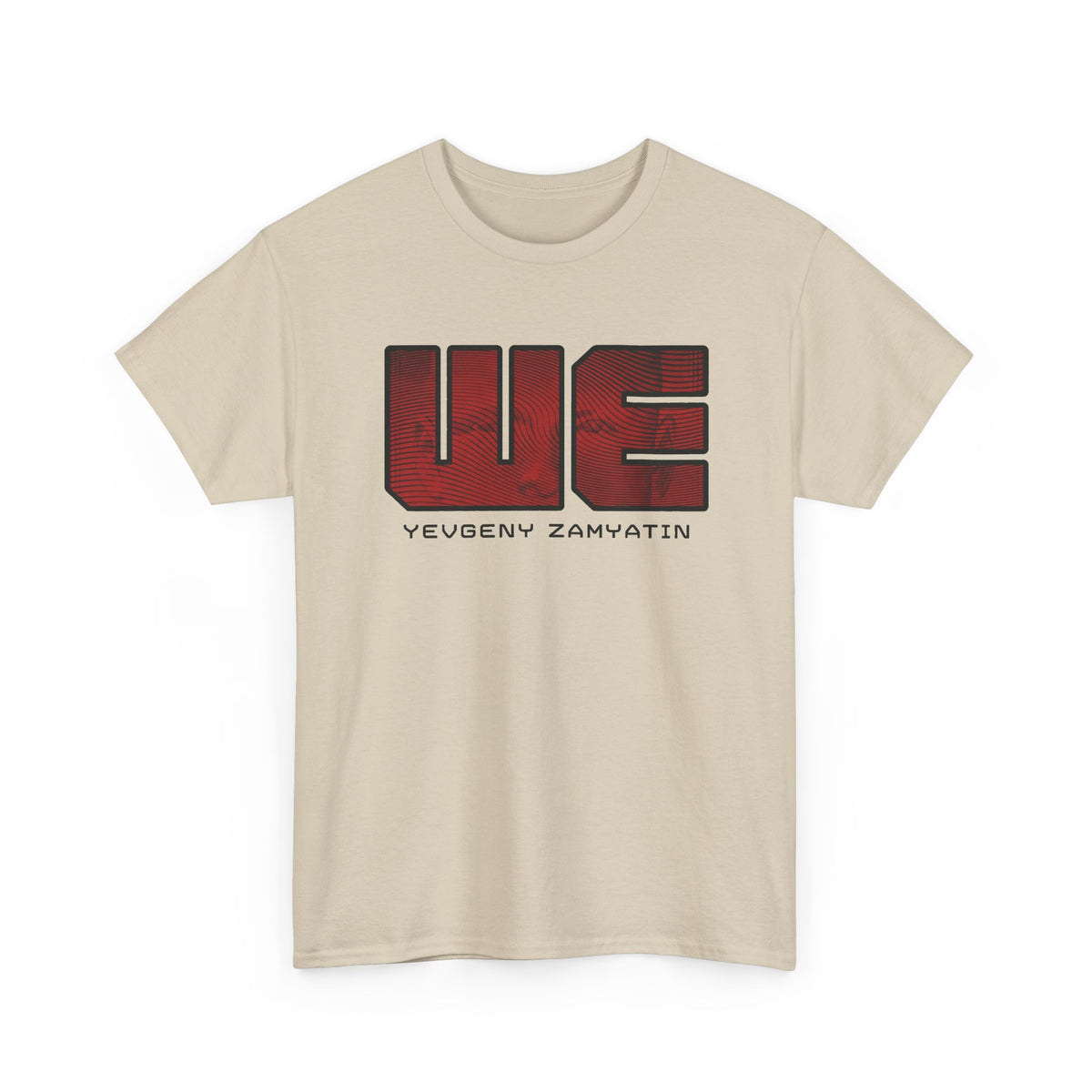 dystopian novel we by yevgeny zamyatin alternate book cover tshirt