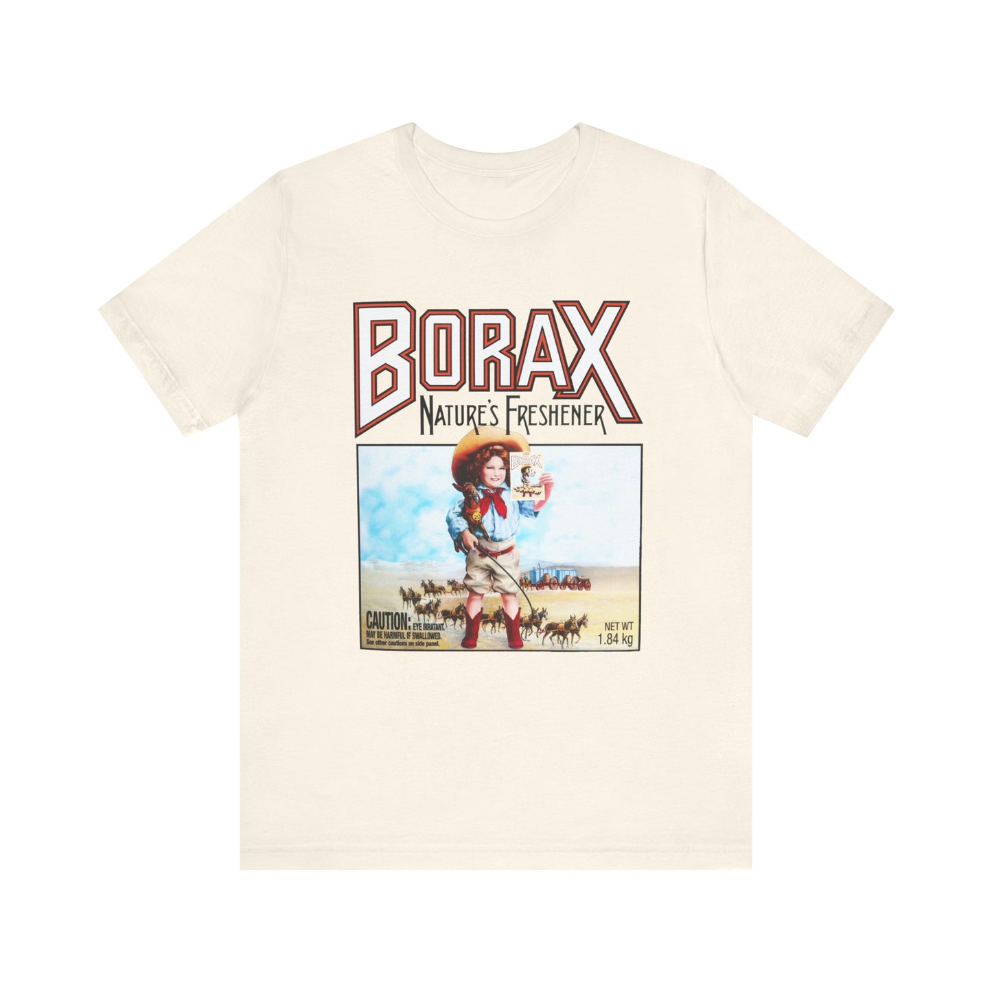 borax nature''s freshener 20 mule team detergent classic logo tshirt