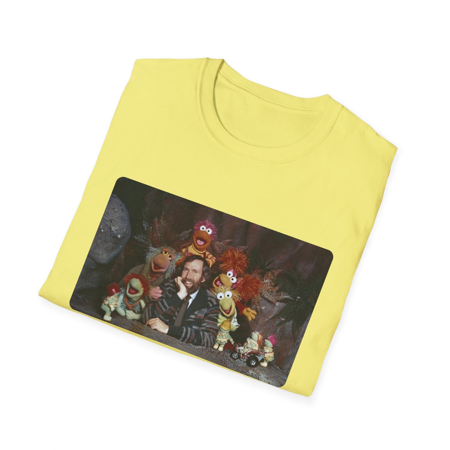 jim henson and the fraggles photo tshirt