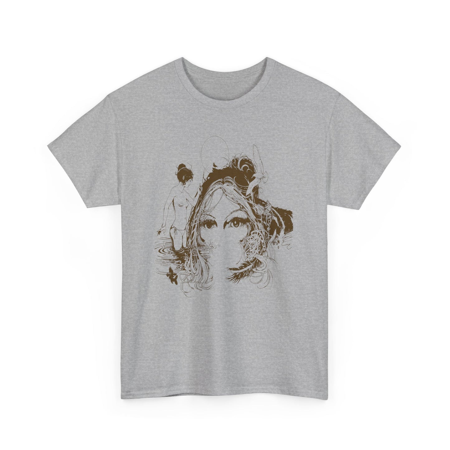 1970s whimsical illustration by bill ogden tshirt