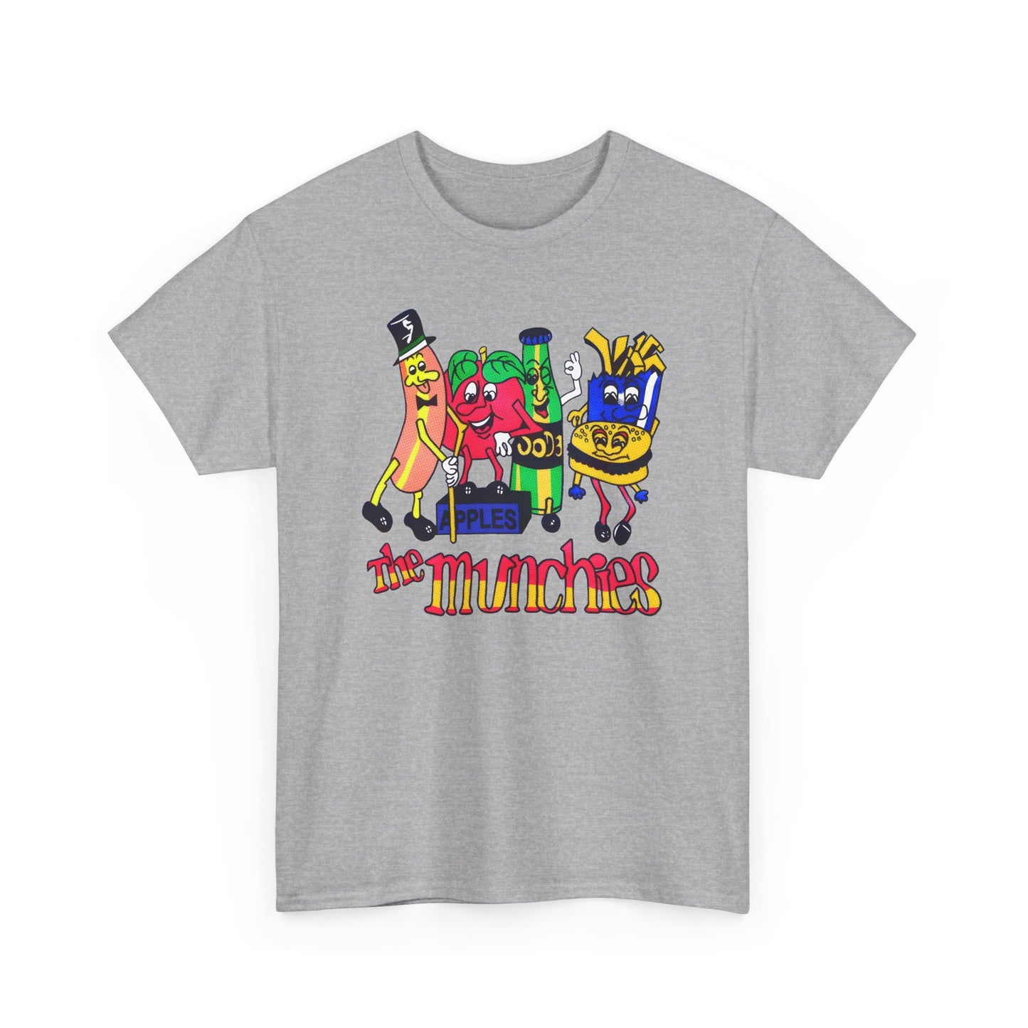 vintage the munchies cartoon illustration reproduction tshirt