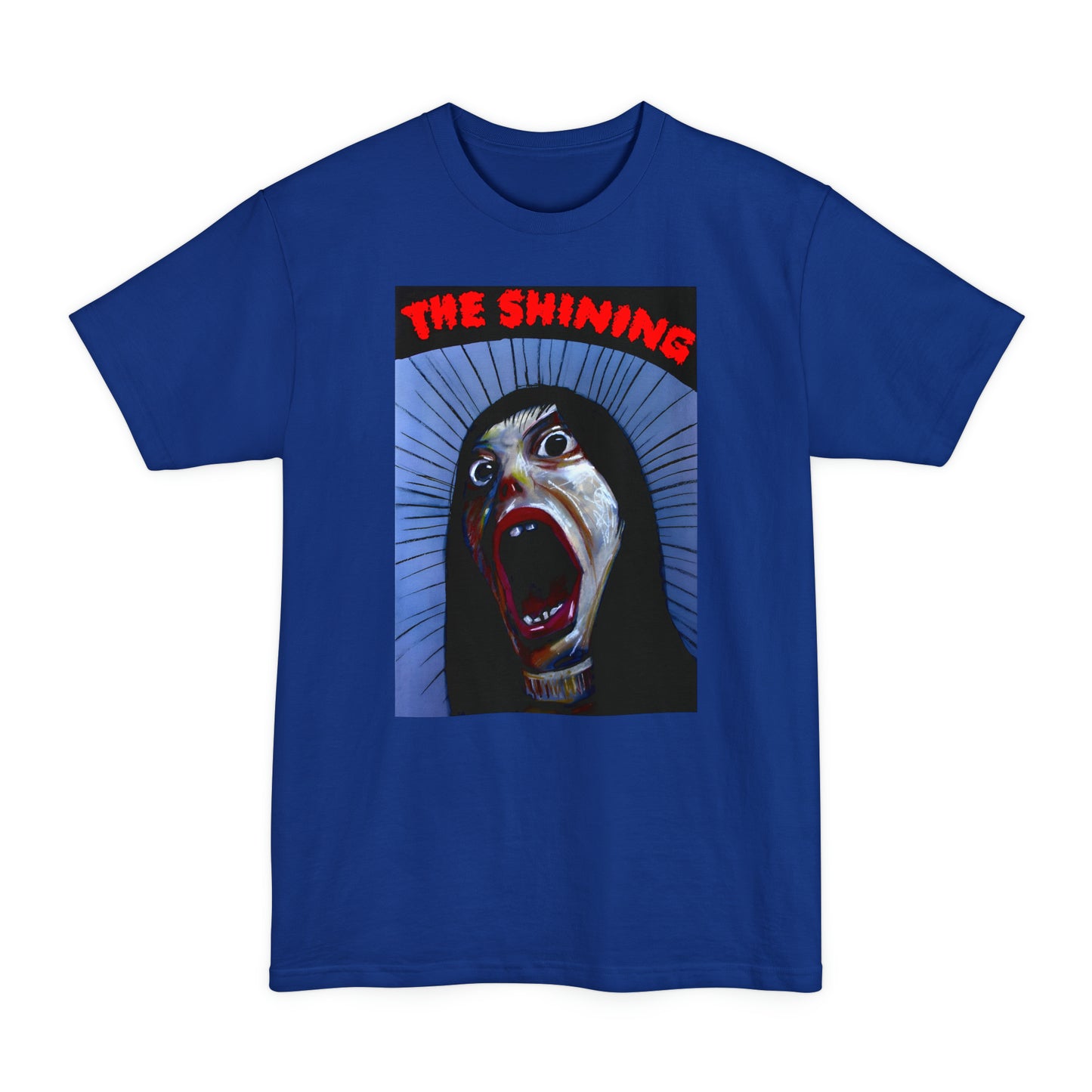 oversized polish movie poster for the shining unisex tall beefy tshirt