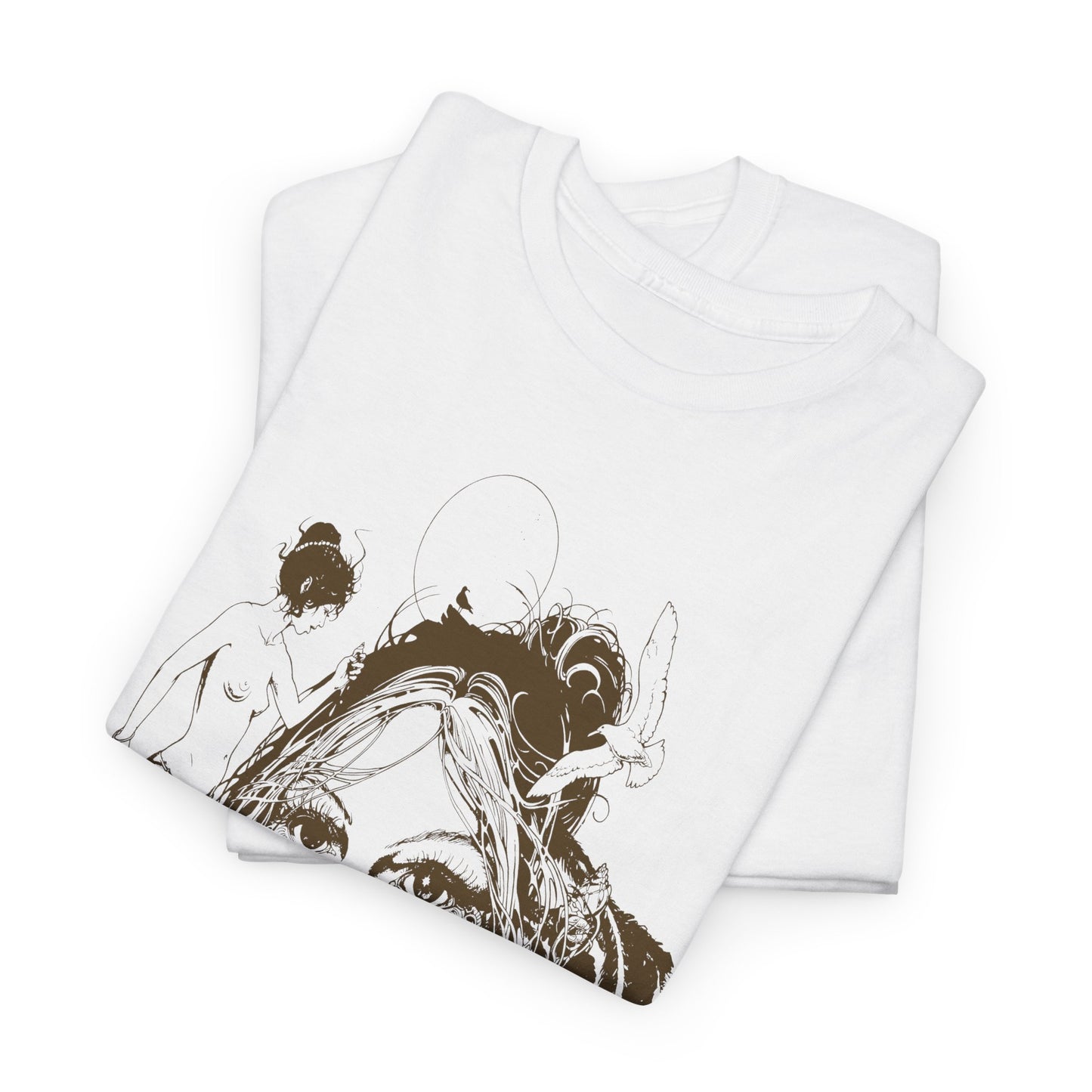 1970s whimsical illustration by bill ogden tshirt