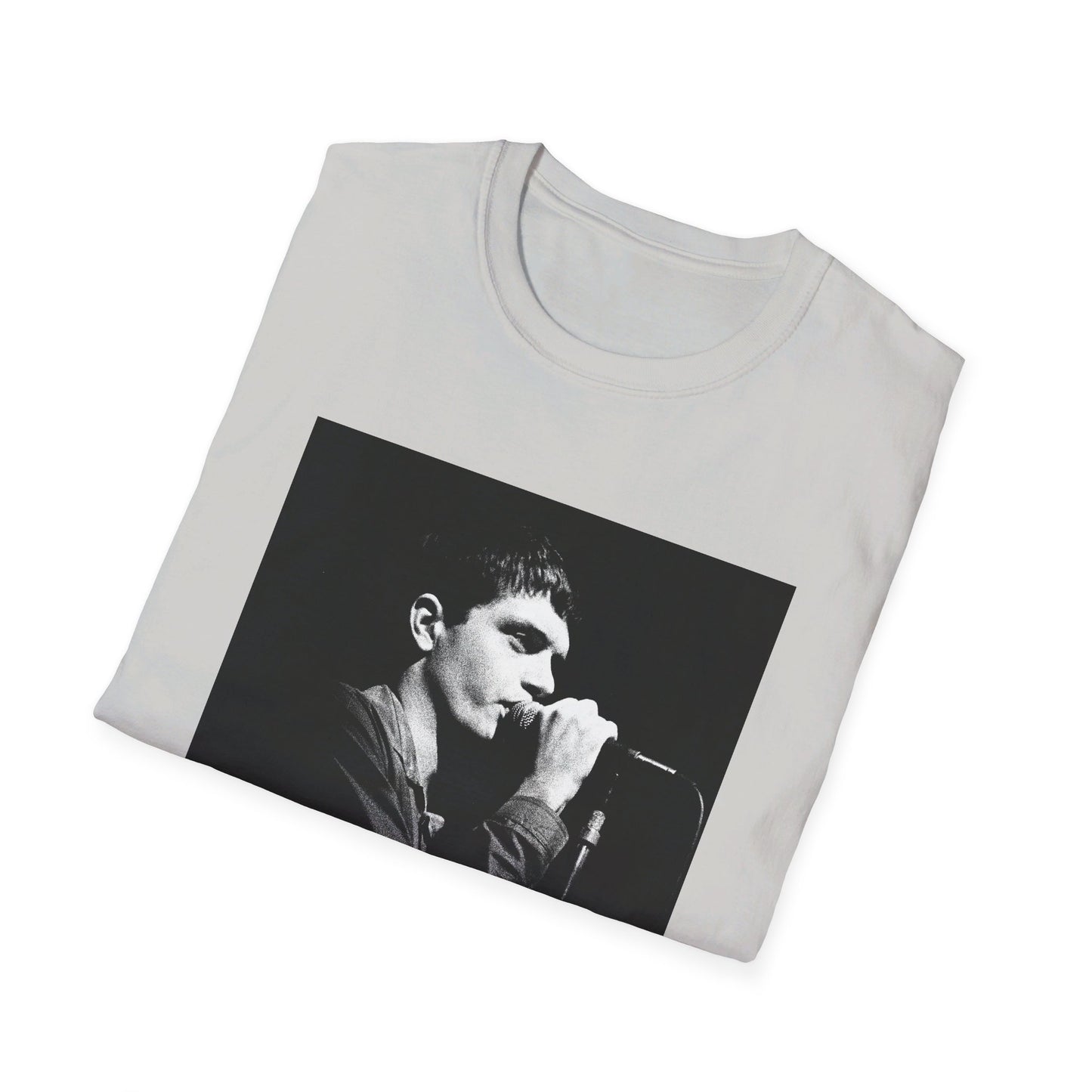 ian curtis singing 2 joy division tshirt