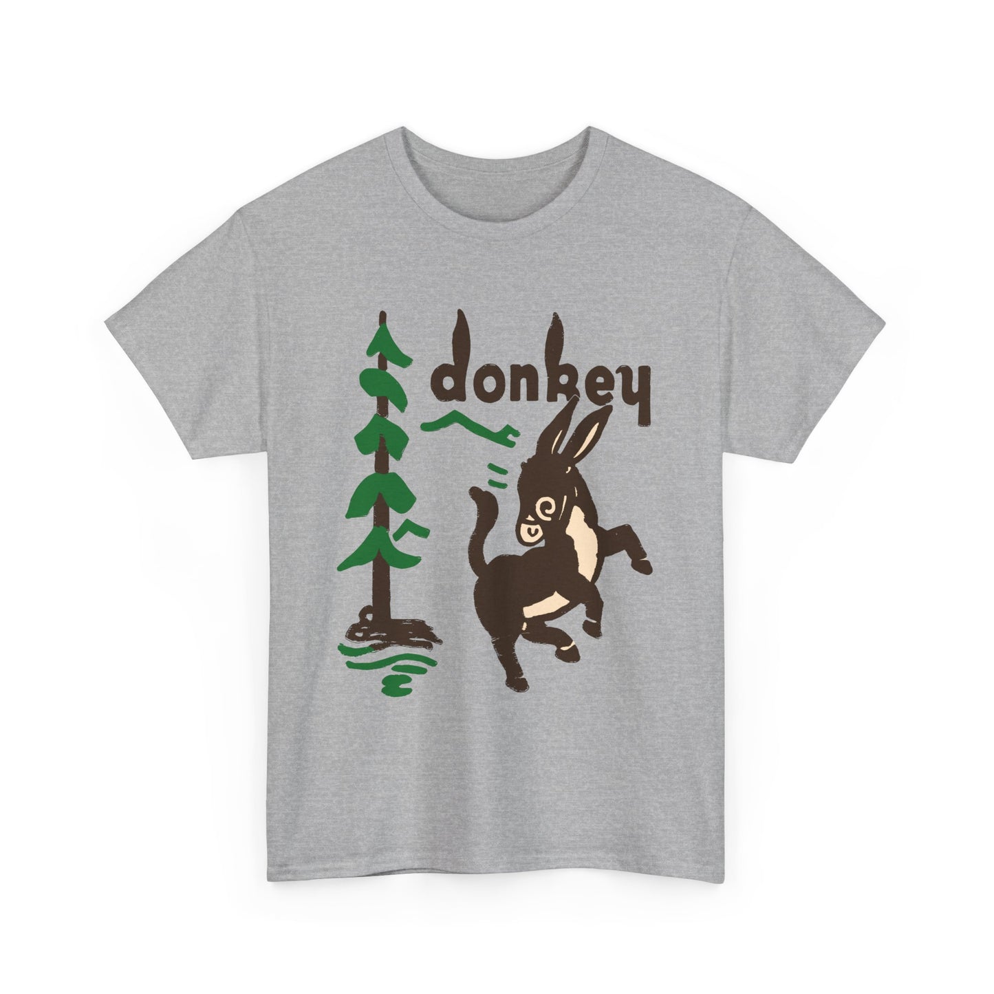 vintage donkey room matchbox graphic edit tshirt