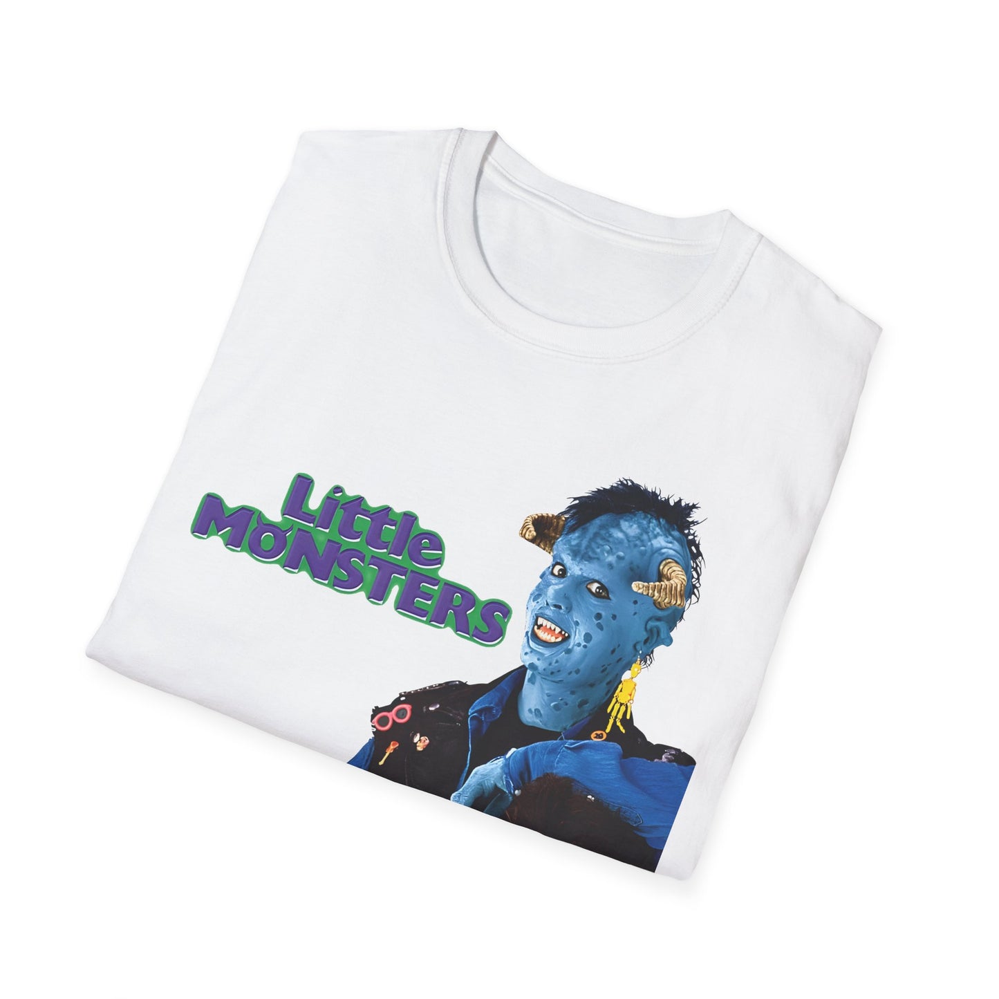 little monsters 1989 alternate movie poster tshirt