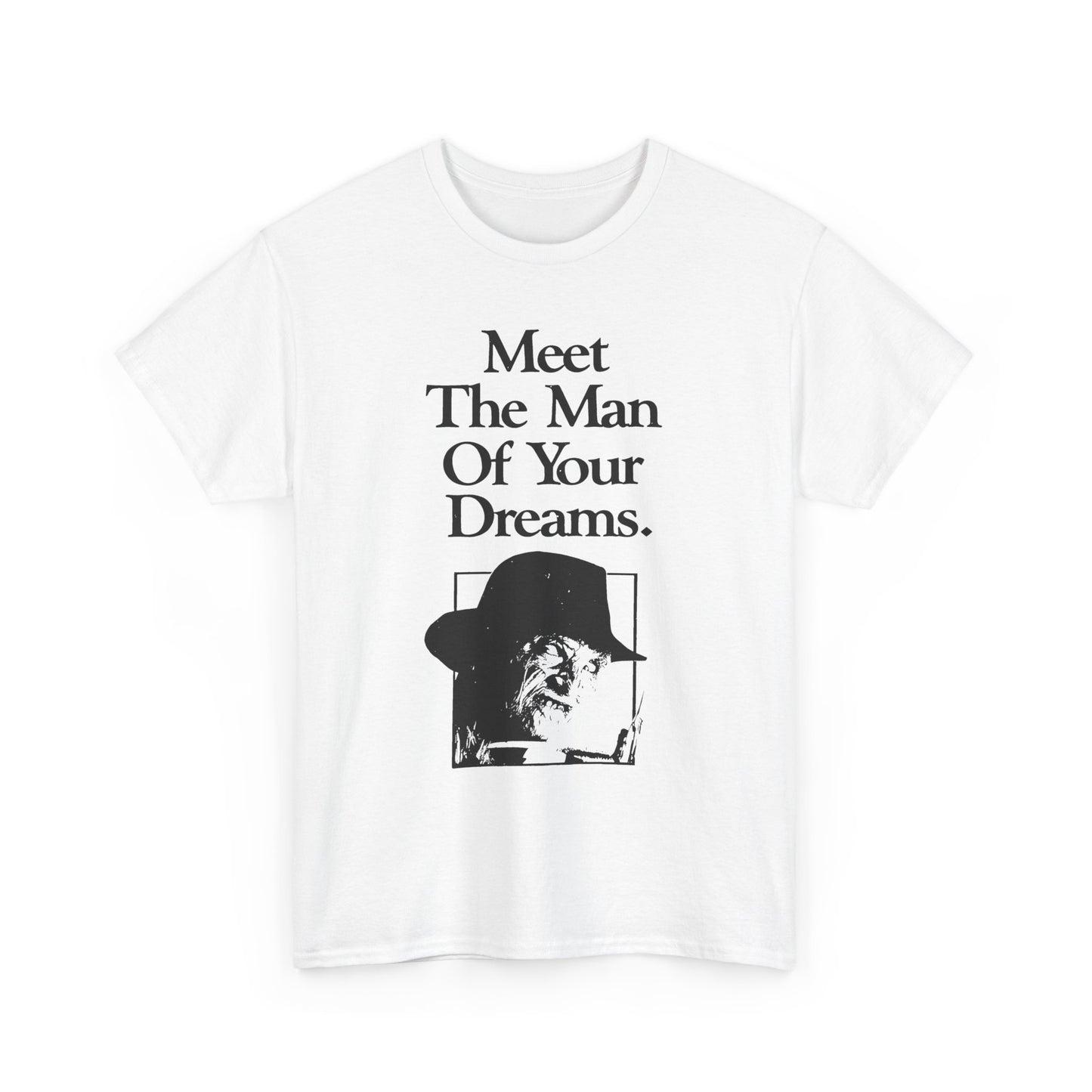1988 tv guide advert for freddy's nightmares meet the man of your dreams tshirt