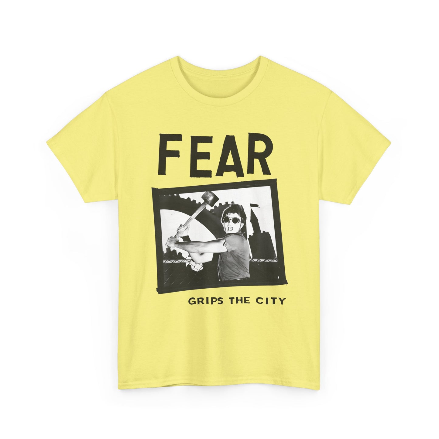 fear grips the city lee ving band tshirt
