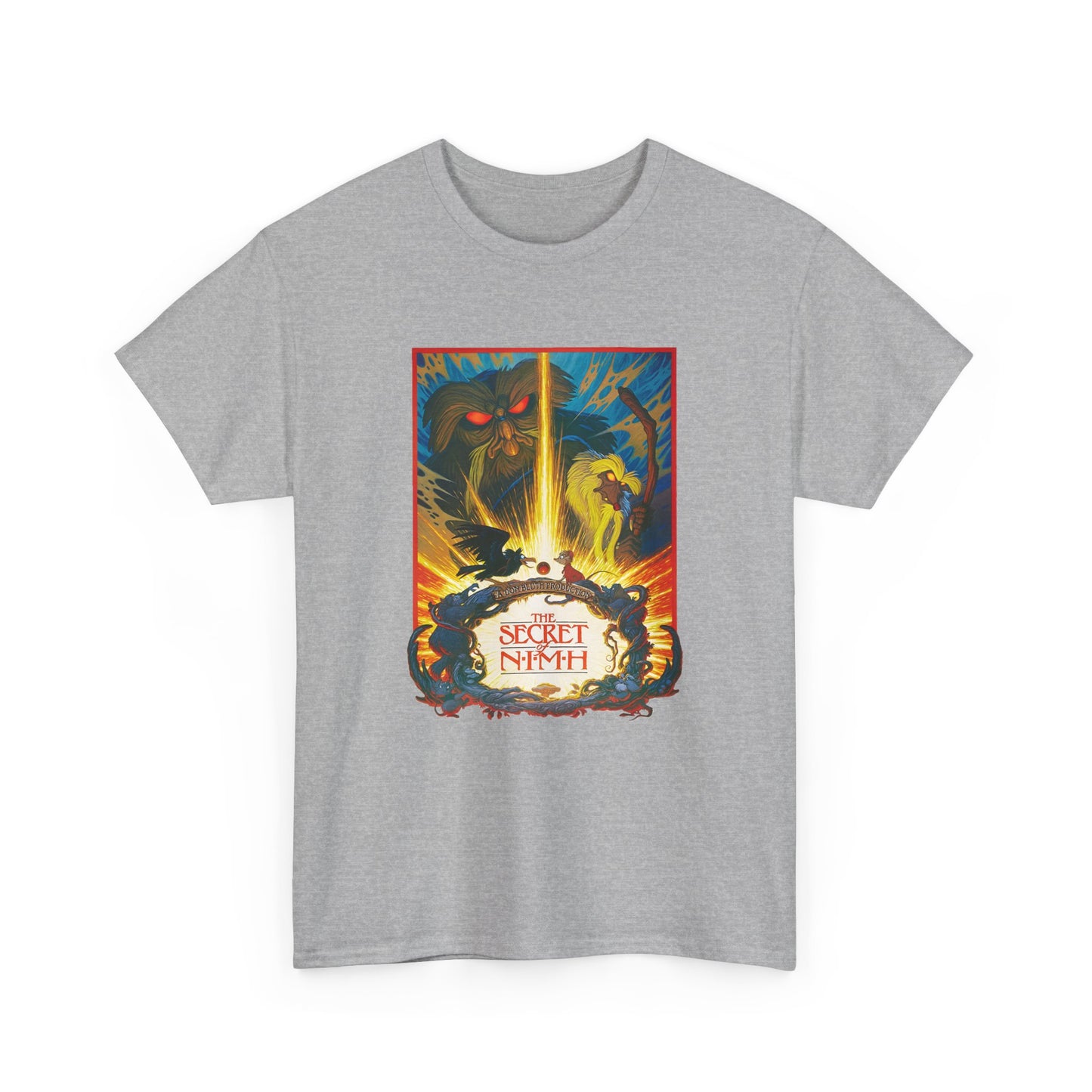 1992 the secret of nimh movie poster tshirt