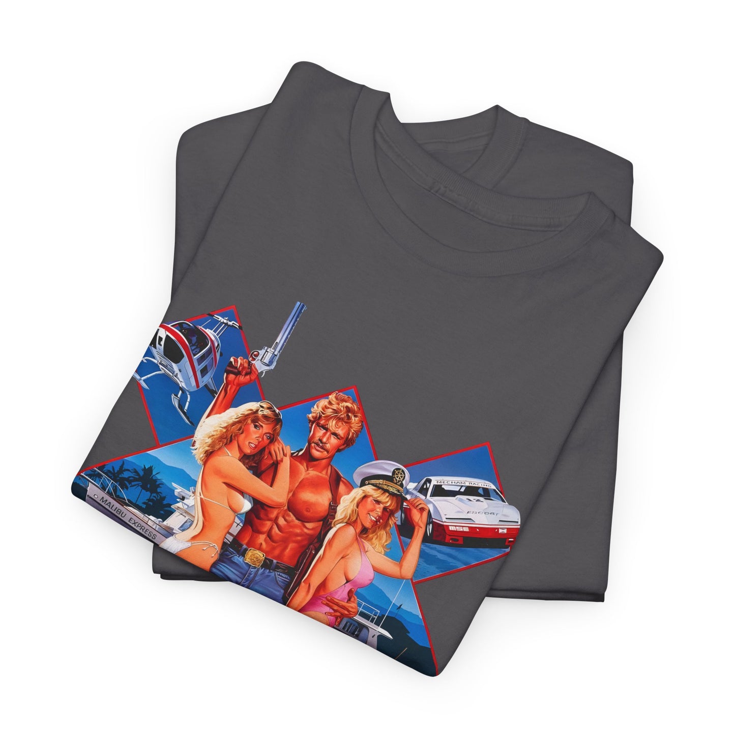 1985 malibu express movie poster tshirt