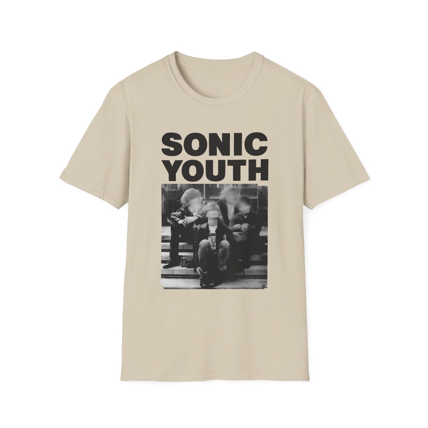 sonic youth on the stairs tshirt