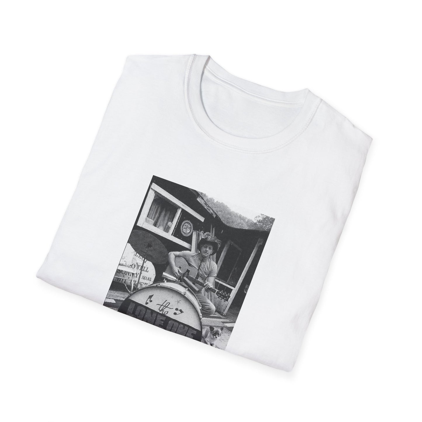 outsider rockabilly one-man band american singer songwriter hasil adkins photo tshirt