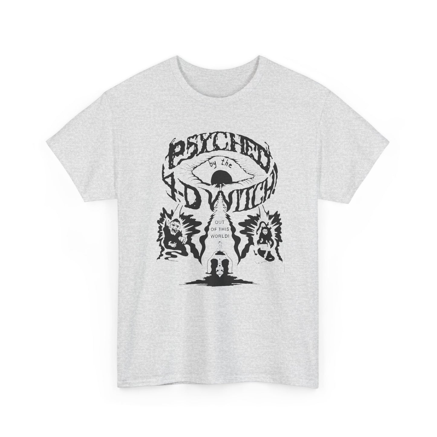 psyched by the 4-D witch 1973 exploitation film tshirt