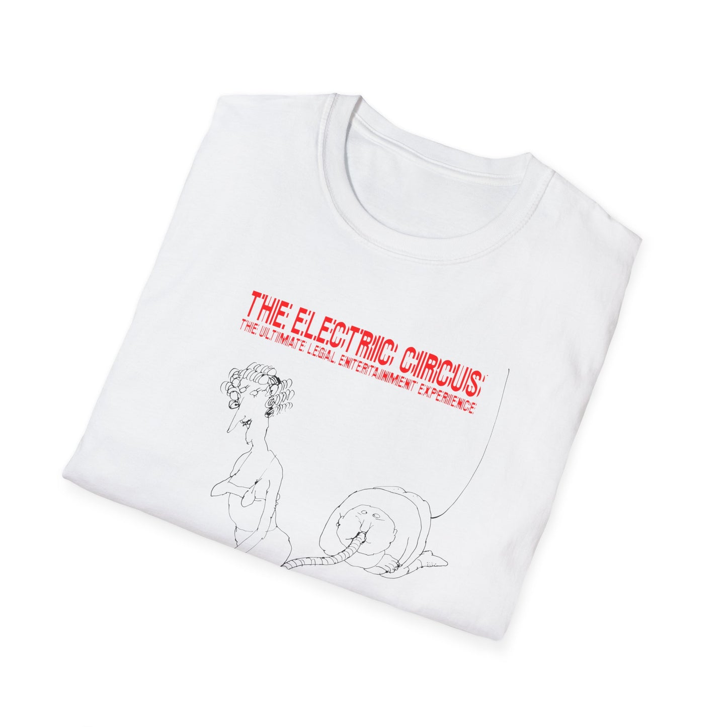 1969 the electric circus the ultimate legal entertainment experience poster vacuum tshirt