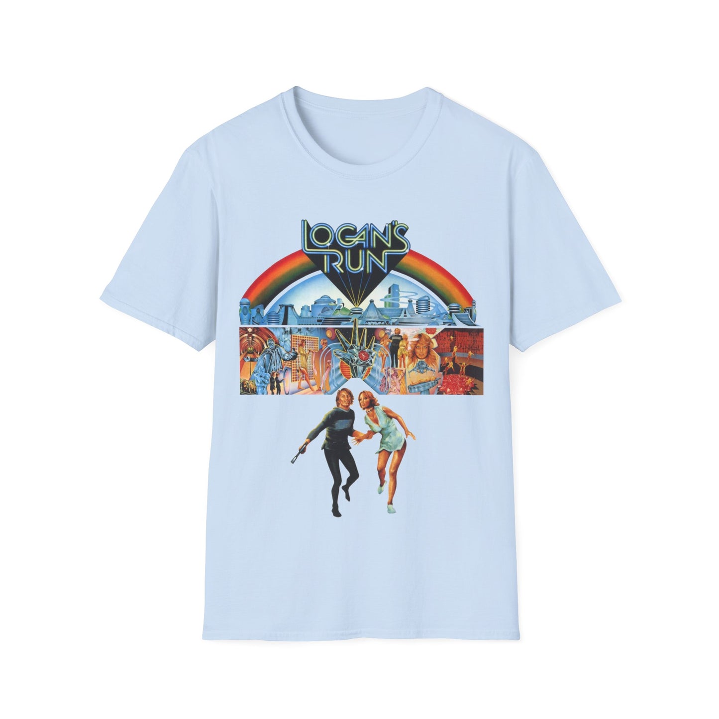 logan's run movie poster tshirt