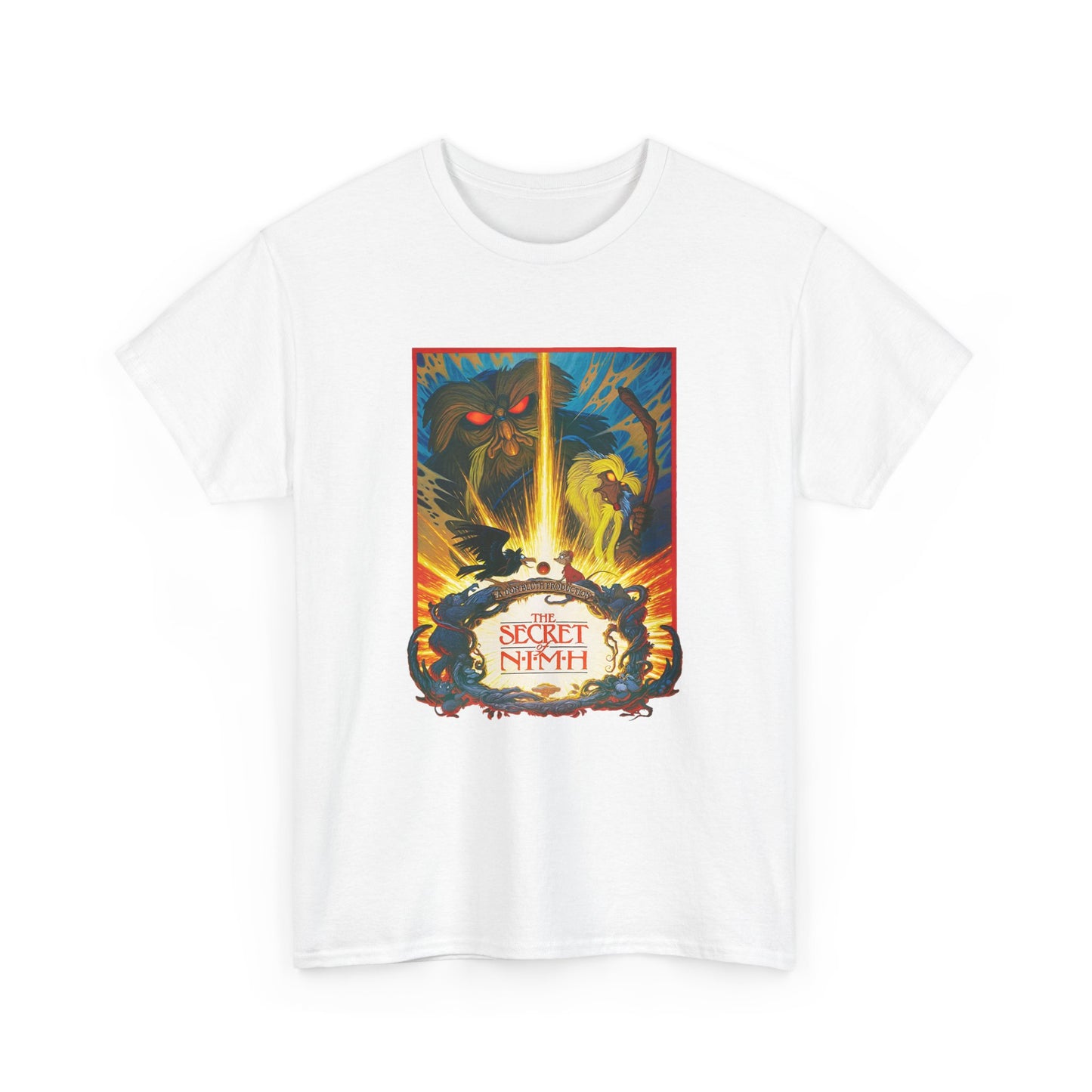 1992 the secret of nimh movie poster tshirt