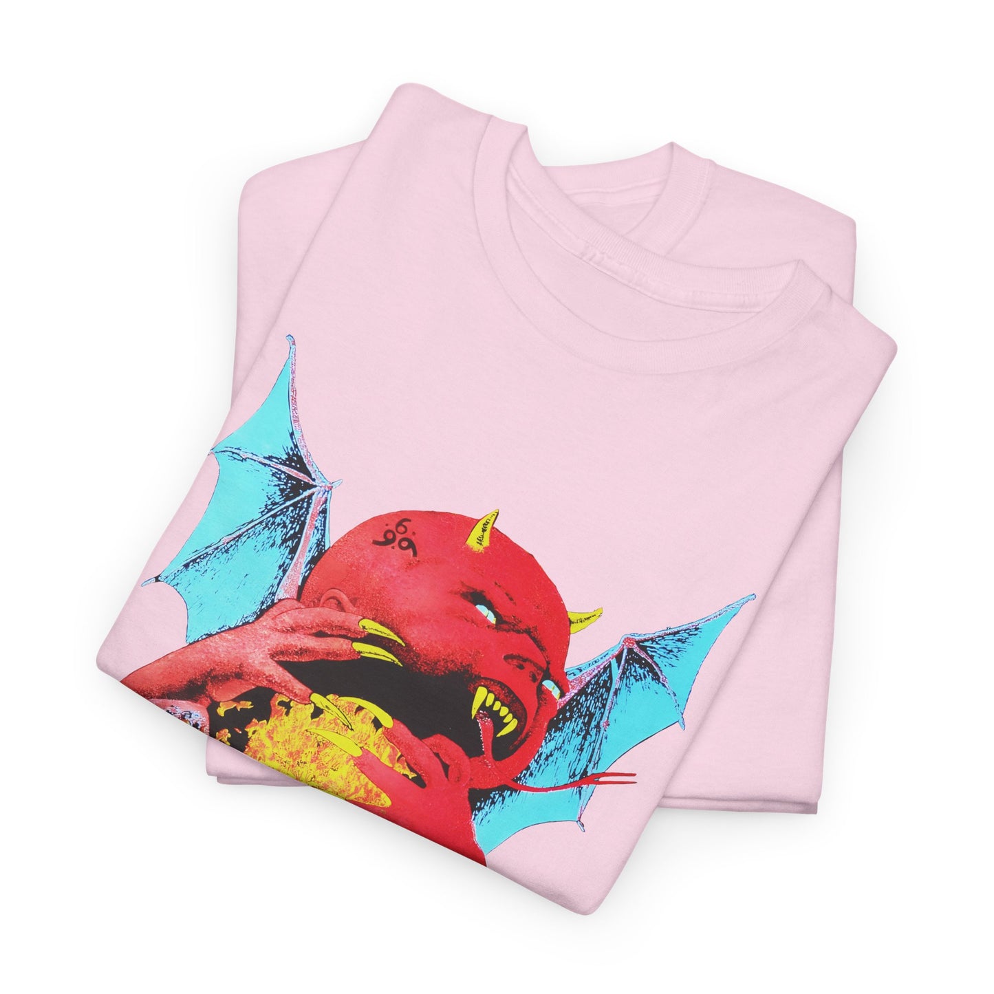 original demon child used for born again album cover reproduction tshirt