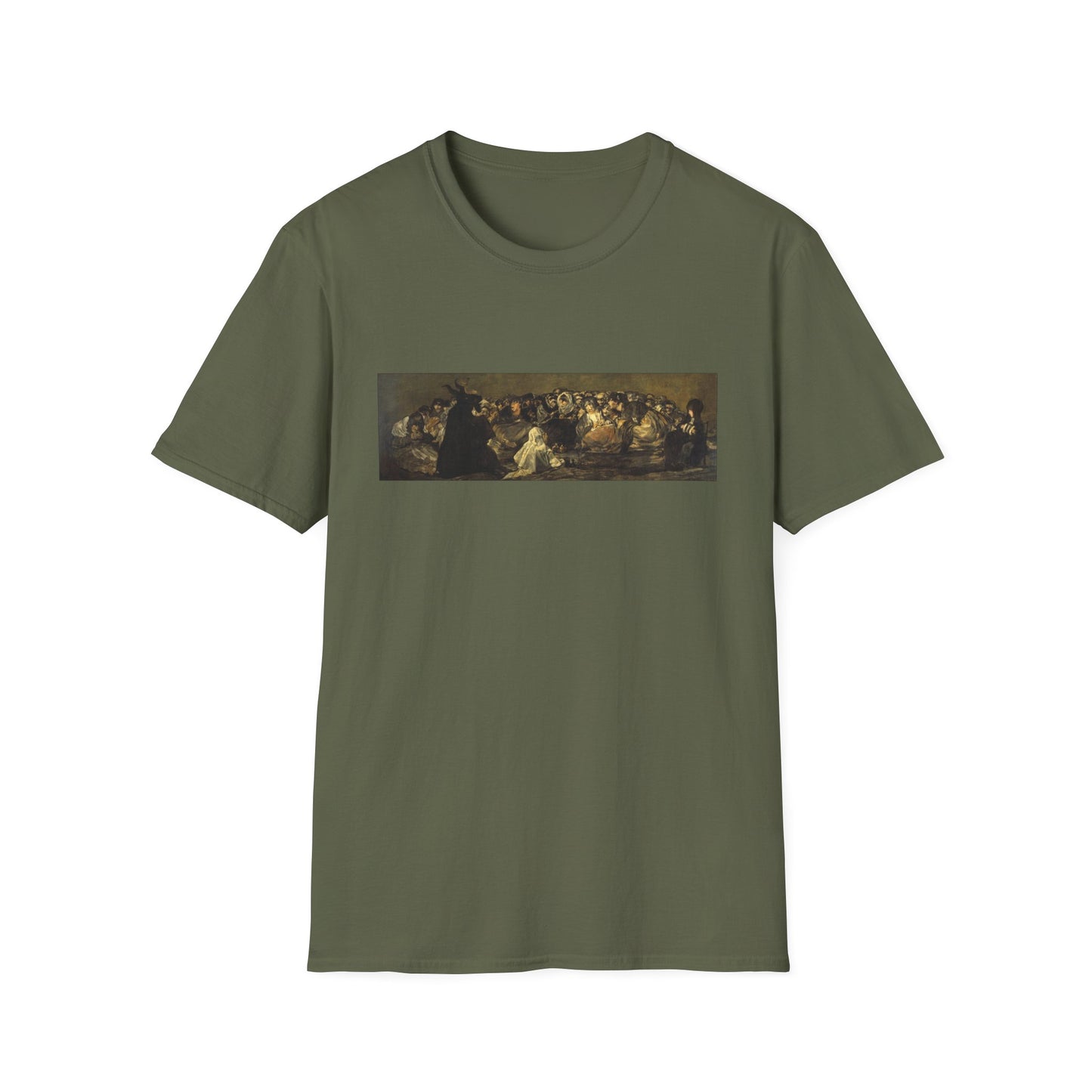1821 francisco goya painting, witches' sabbath (the great he-goat) tshirt