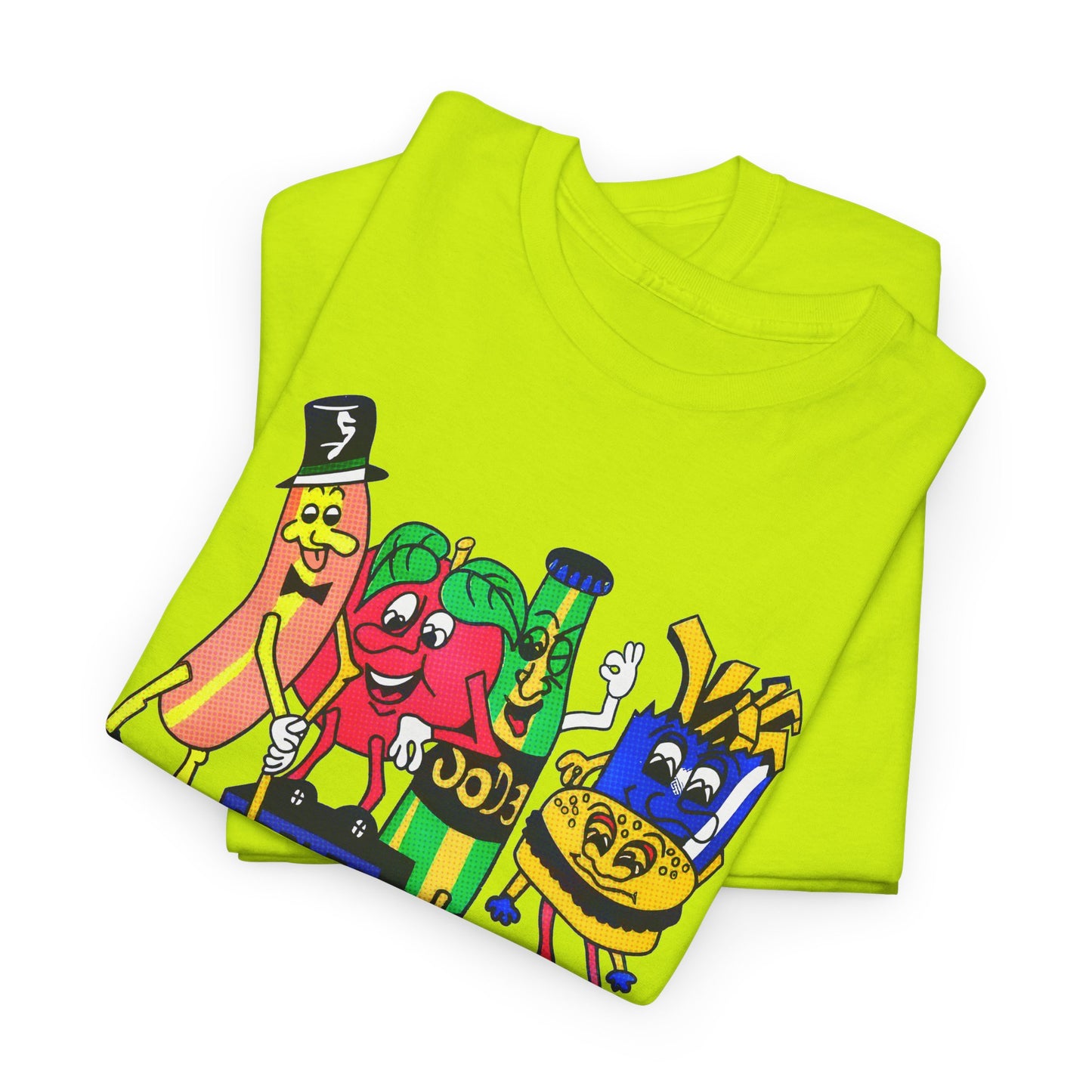vintage the munchies cartoon illustration reproduction tshirt
